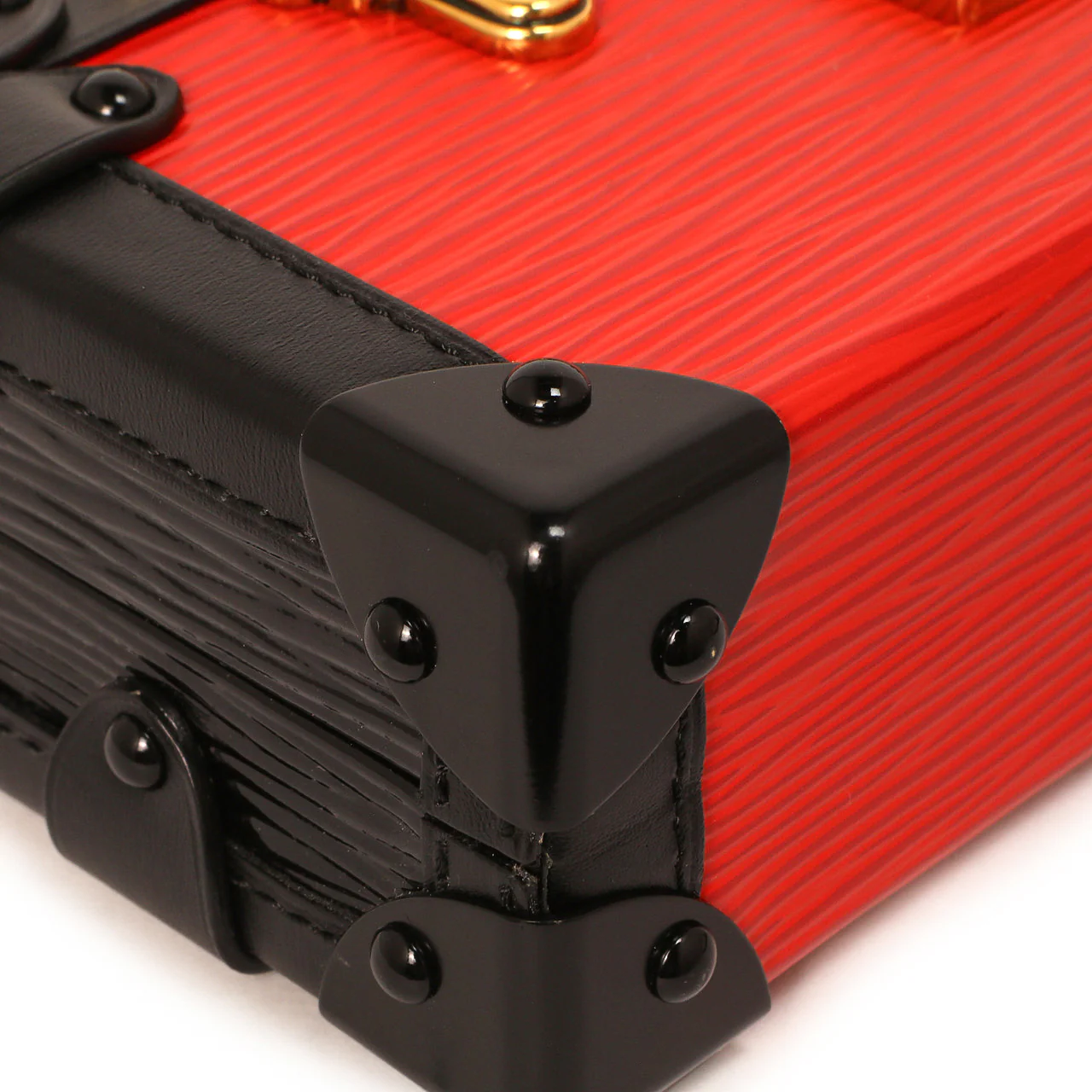 Louis Vuitton Red Epi Petite Malle - Image 4