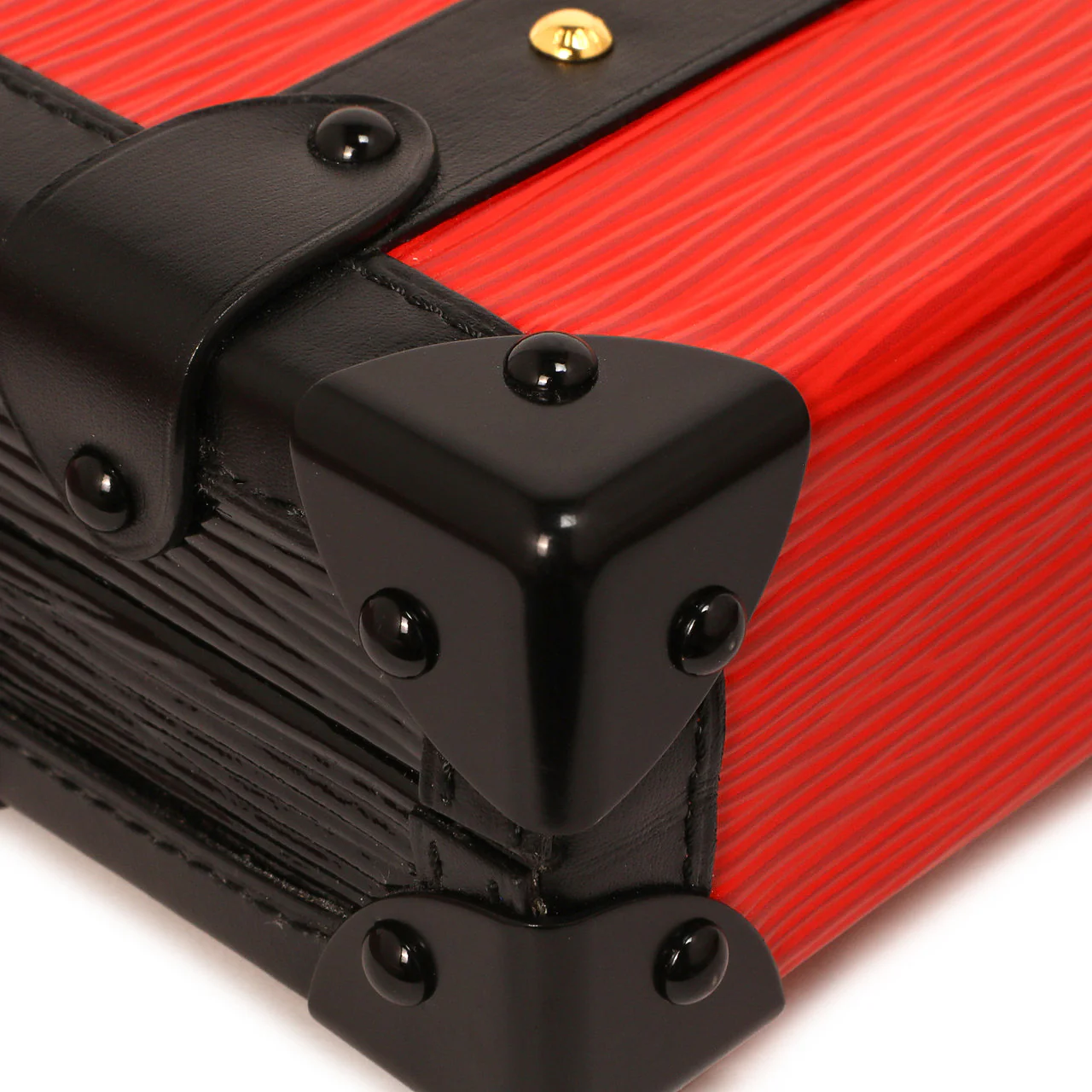 Louis Vuitton Red Epi Petite Malle - Image 6