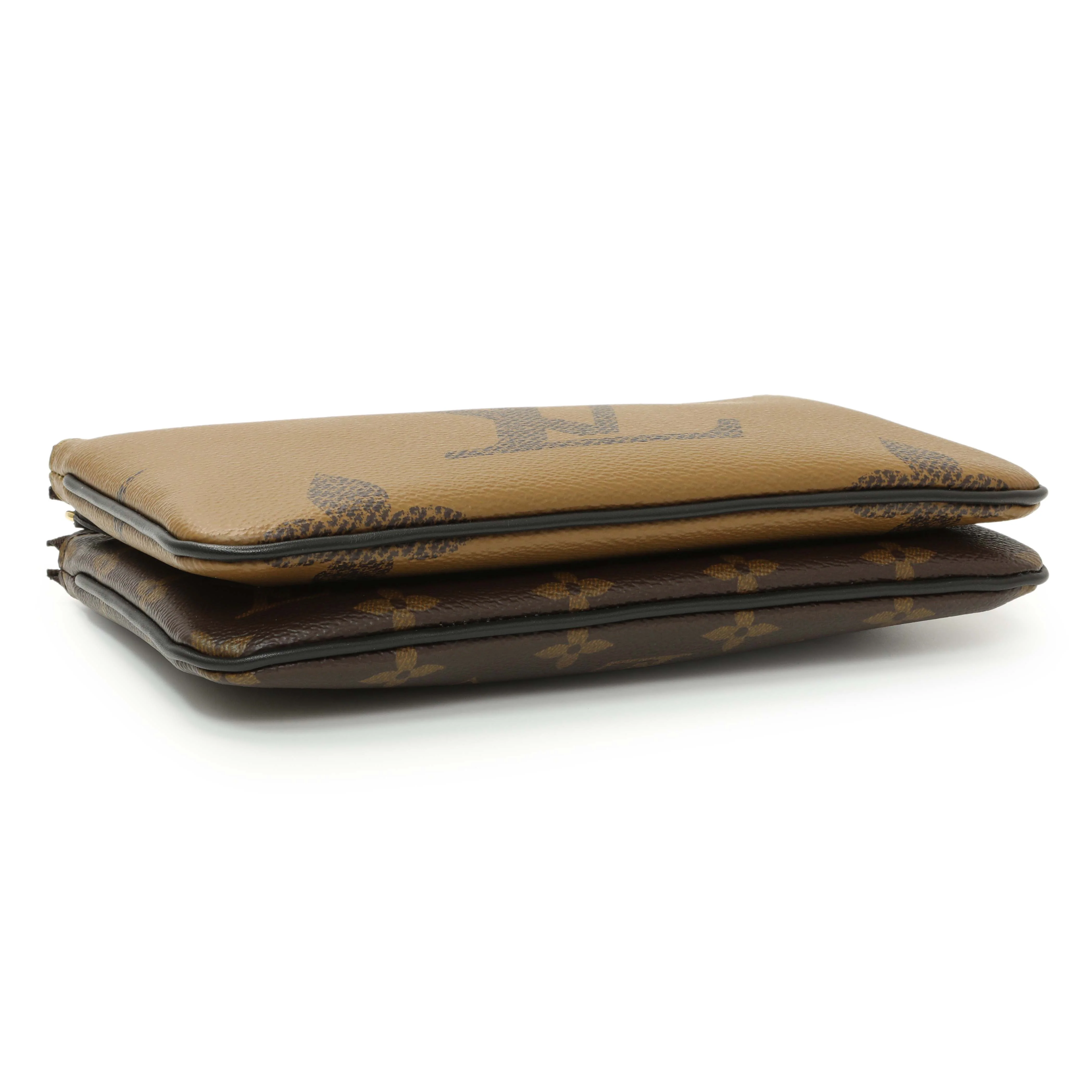 Louis Vuitton Reverse Monogram Giant Double Zip Pochette - Image 3