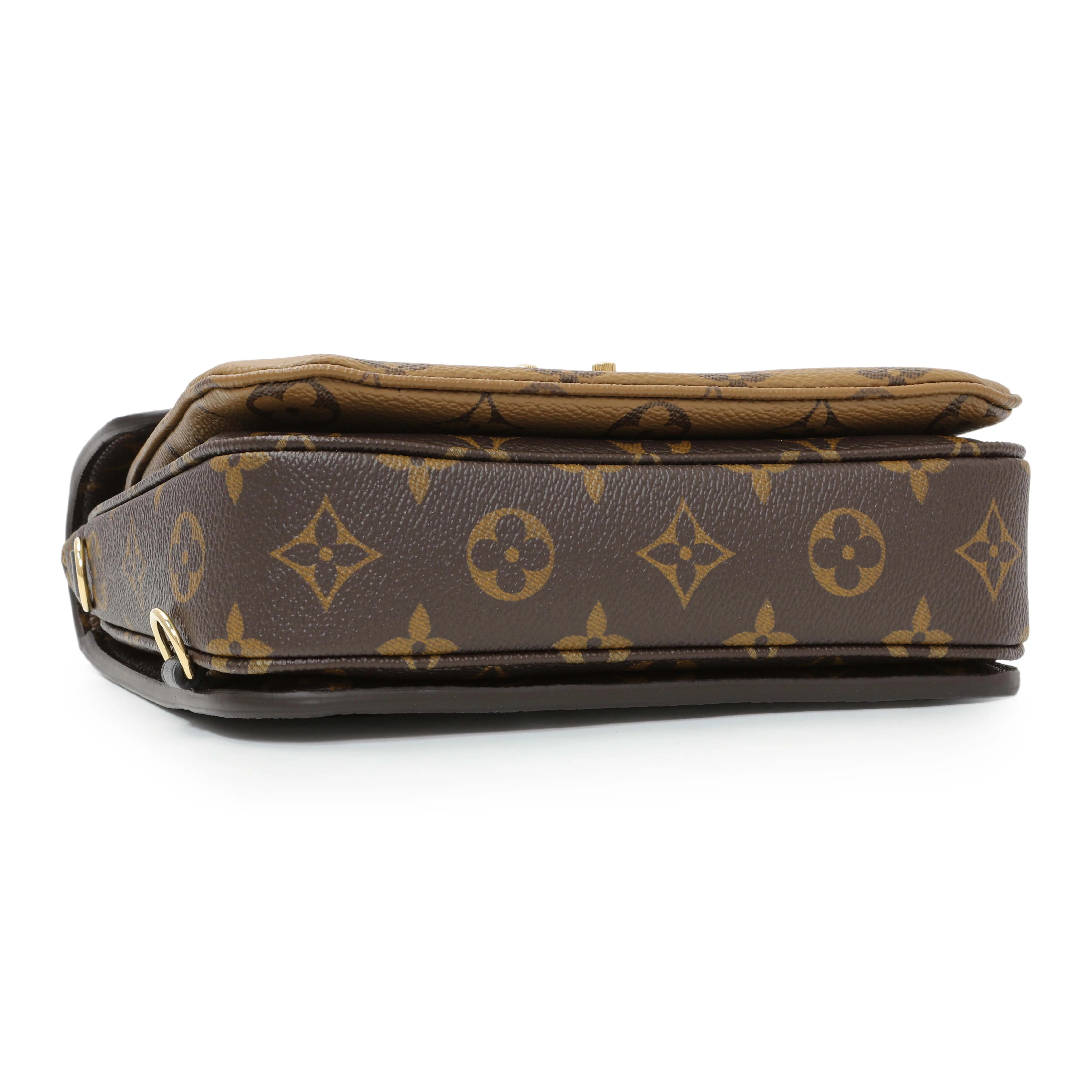 Louis Vuitton Reverse Monogram Pochette Metis Backpack - Image 3
