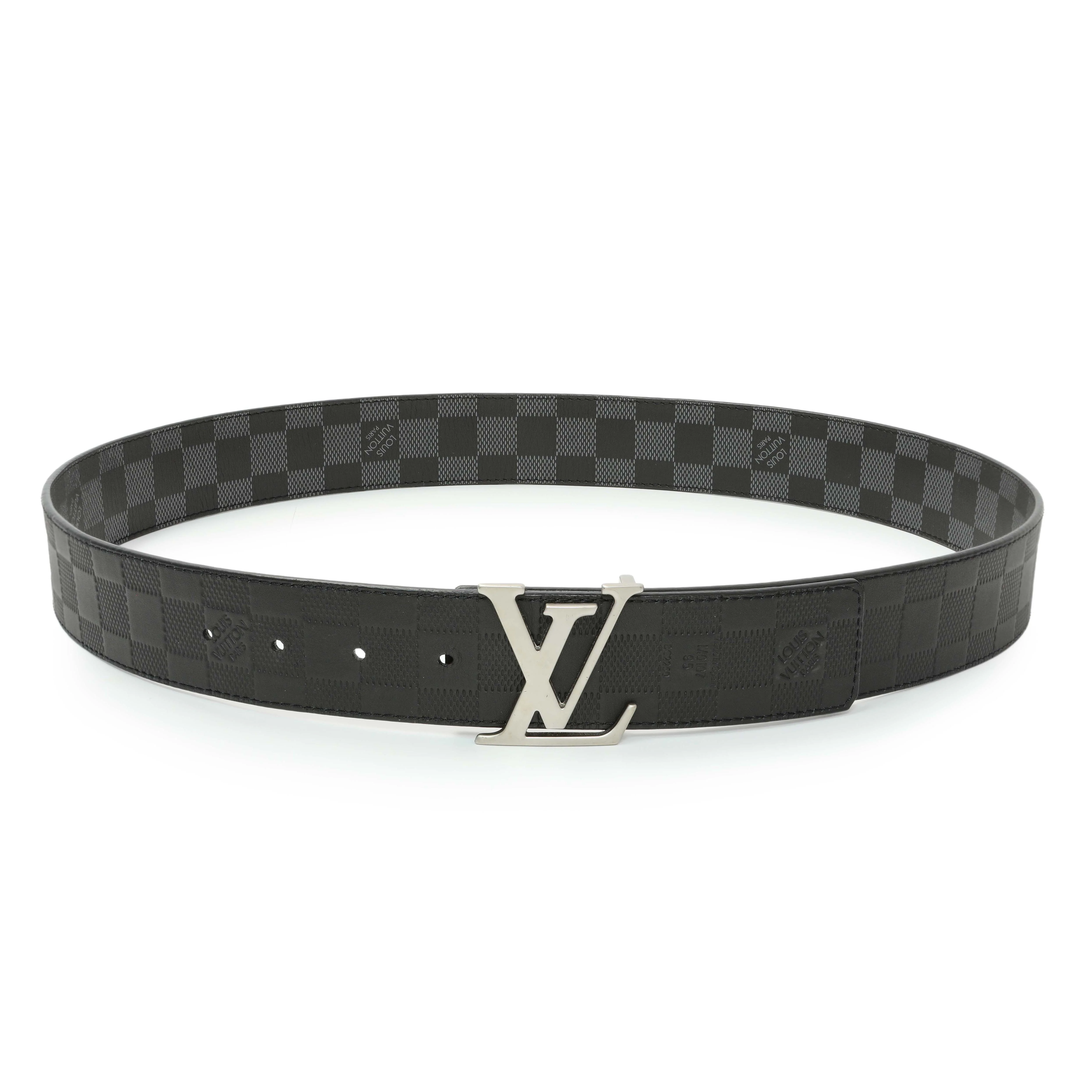 Louis Vuitton Reversible Damier Infini LV Initiales 40mm Belt - Image 3