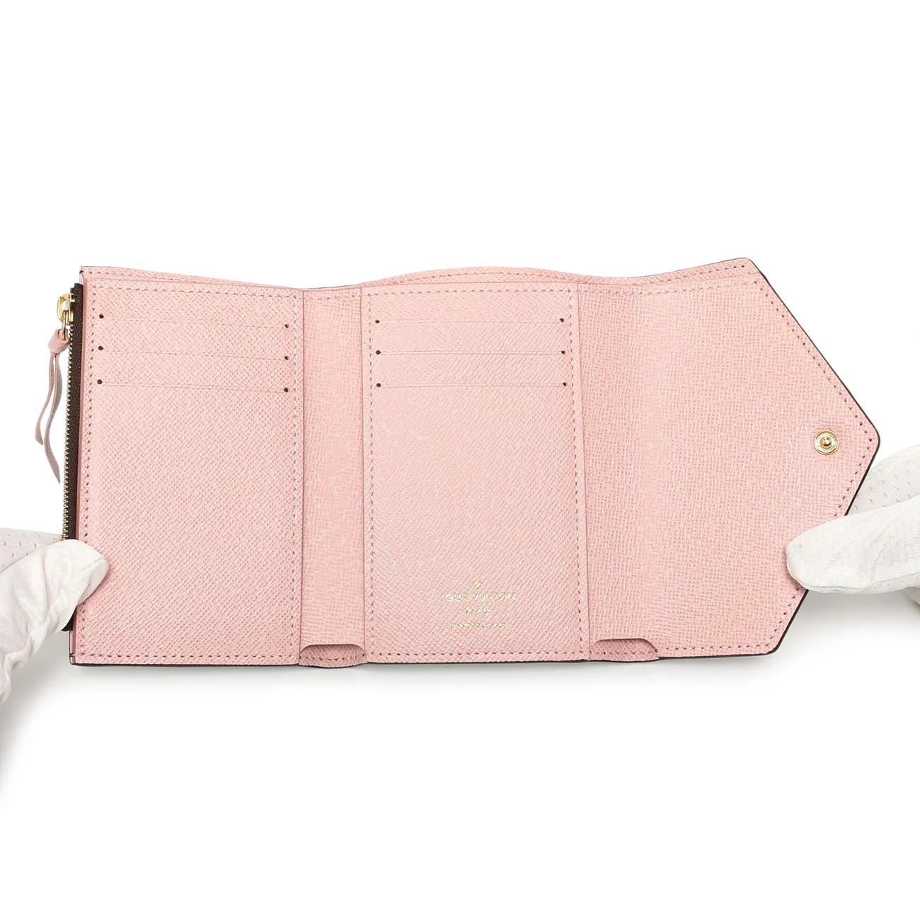 Louis Vuitton Rose Ballerine Monogram Victorine Wallet - Image 4