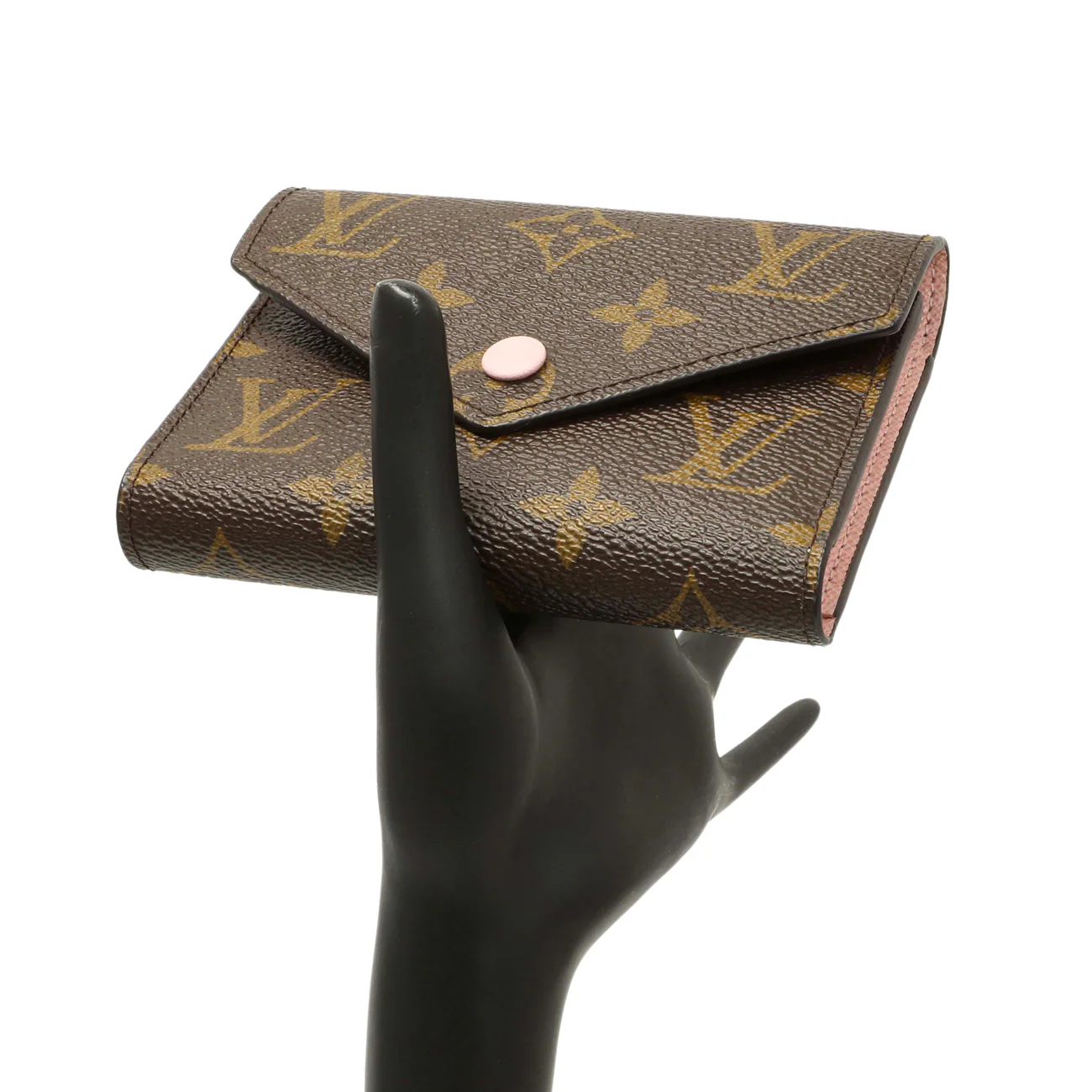 Louis Vuitton Rose Ballerine Monogram Victorine Wallet - Image 7