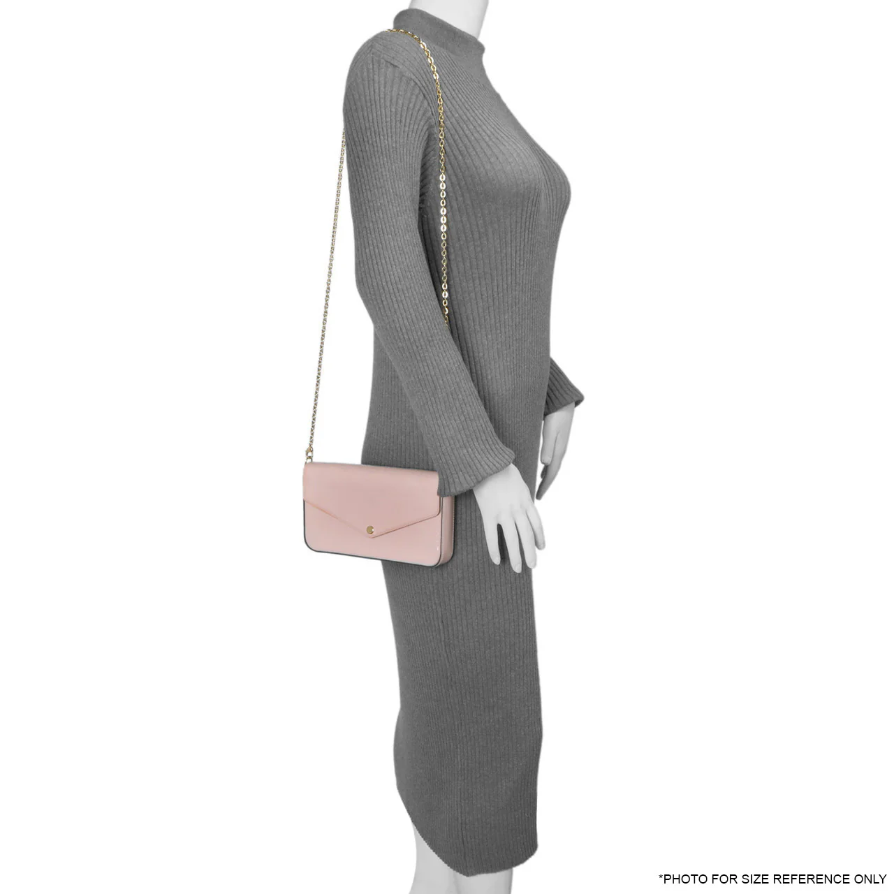 Louis Vuitton Rose Ballerine Vernis Pochette  Felicie - Image 12