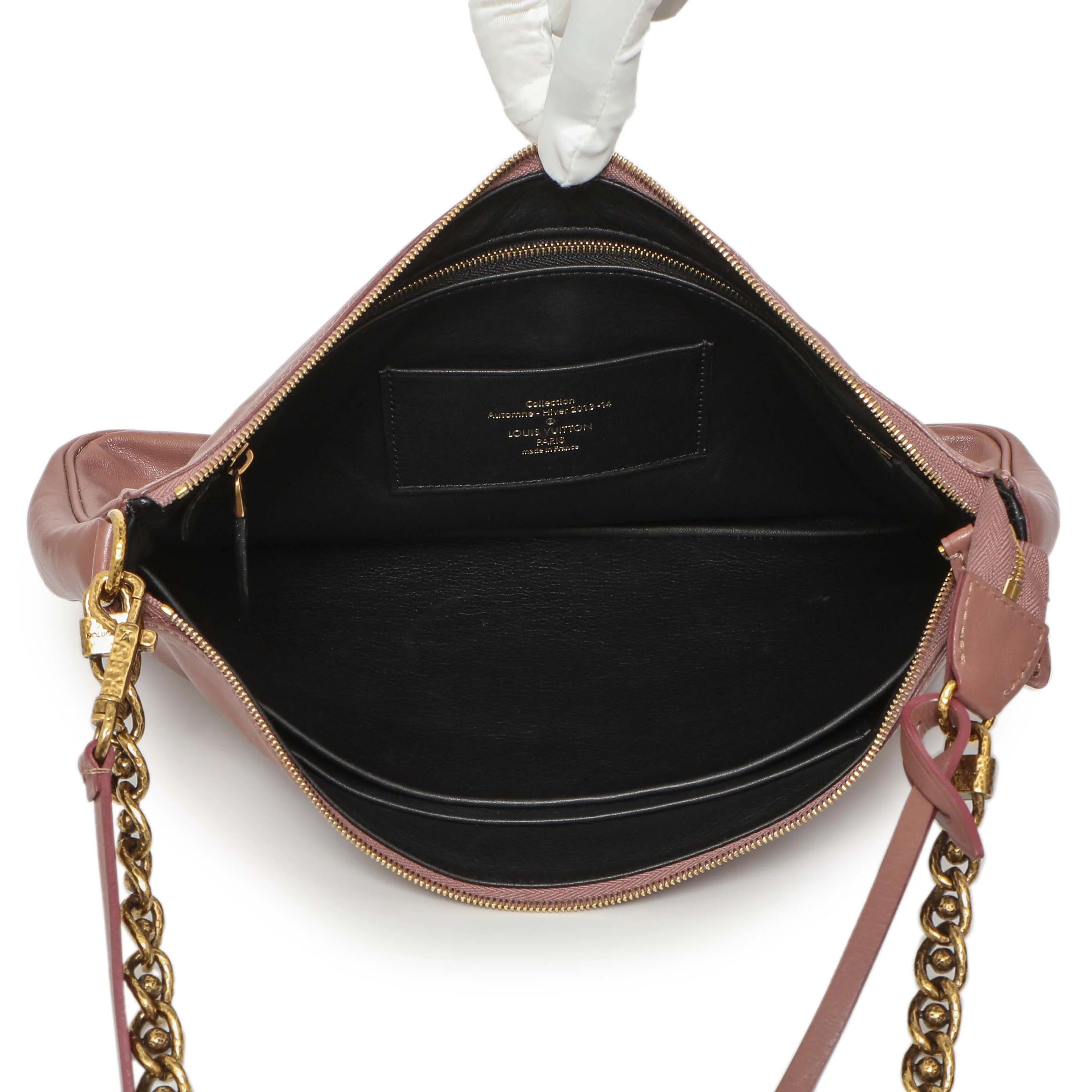 Louis Vuitton Rose Cuir Boudoir Pochette Accessoires MM - Image 8