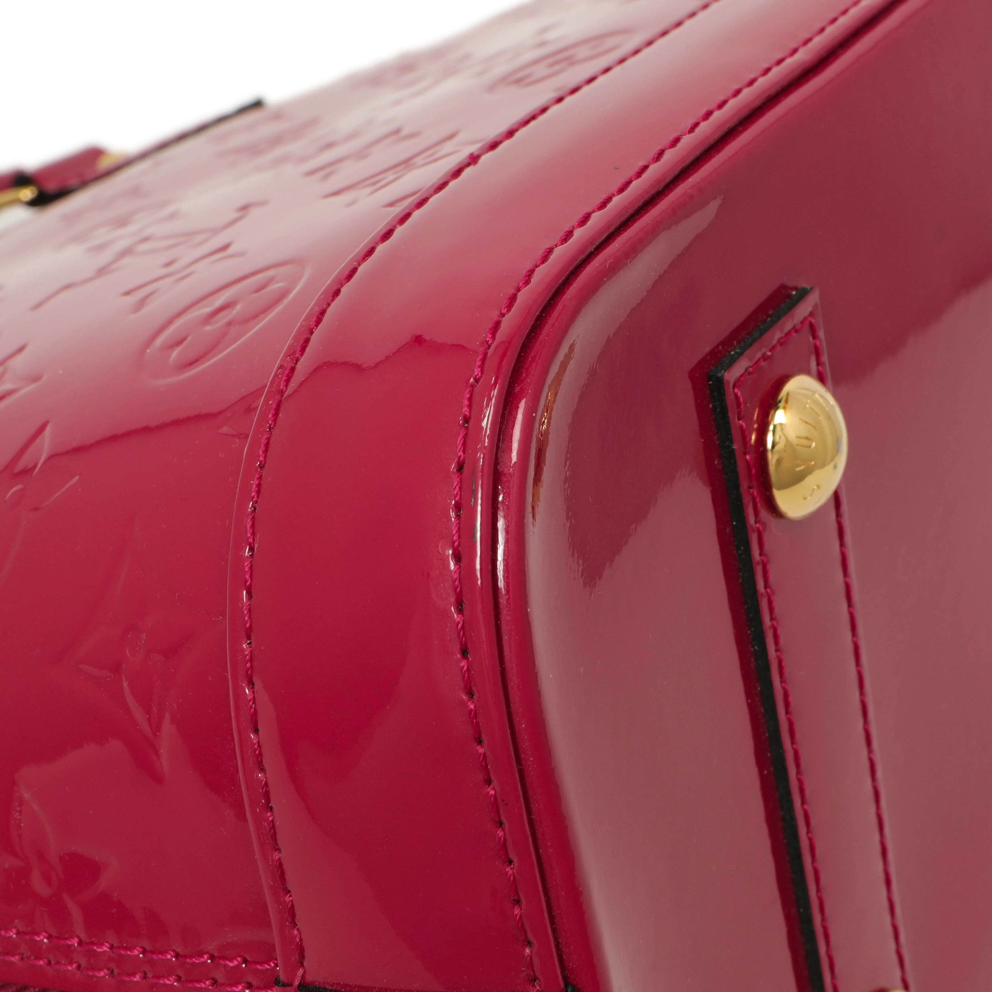 Louis Vuitton Rose Indien Vernis Alma PM - Image 6