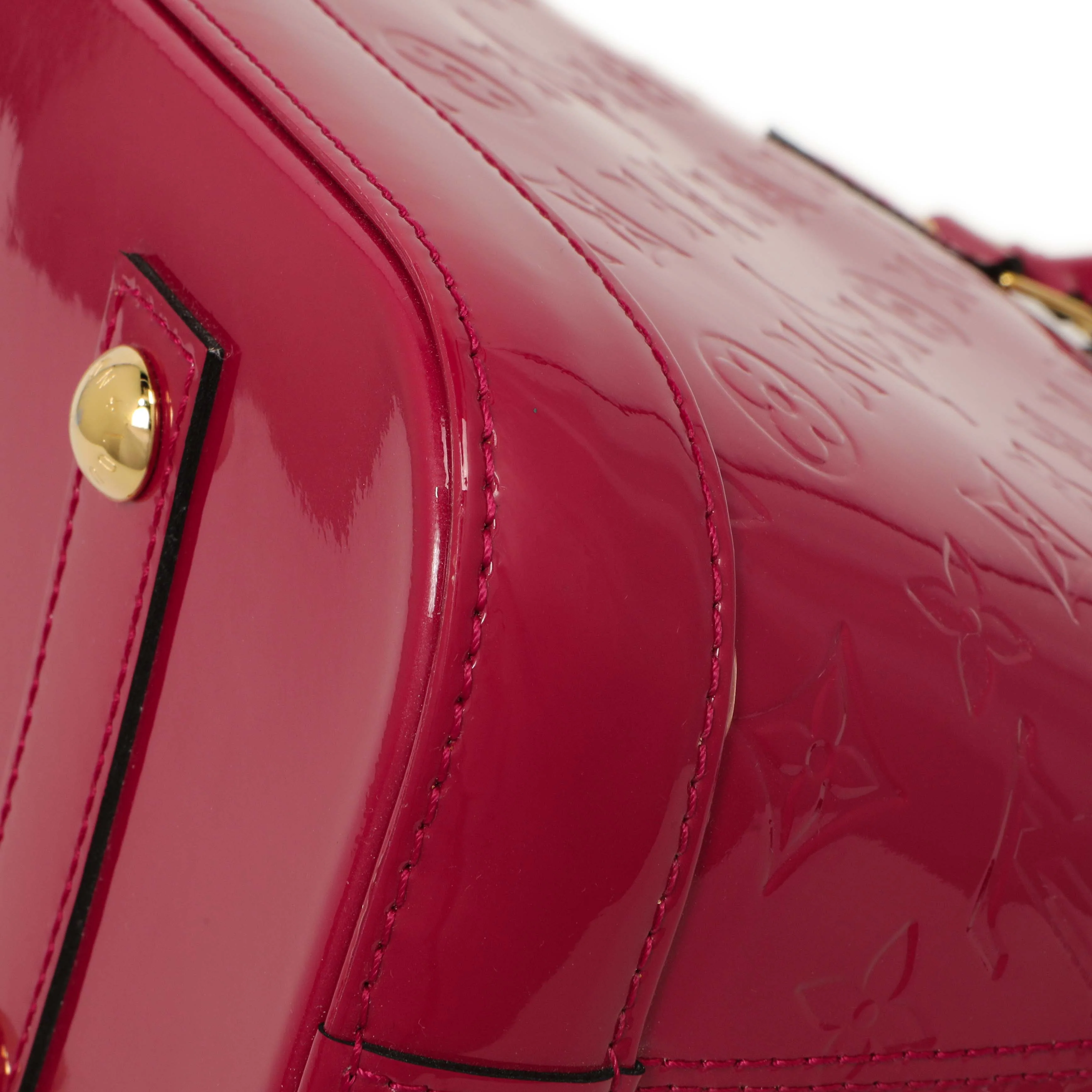 Louis Vuitton Rose Indien Vernis Alma PM - Image 7