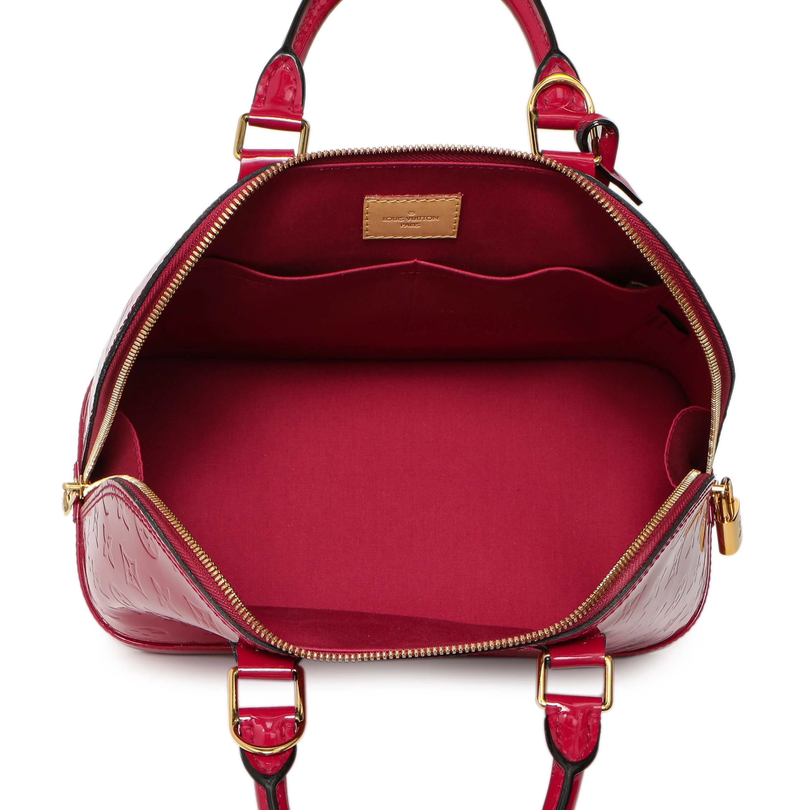 Louis Vuitton Rose Indien Vernis Alma PM - Image 8