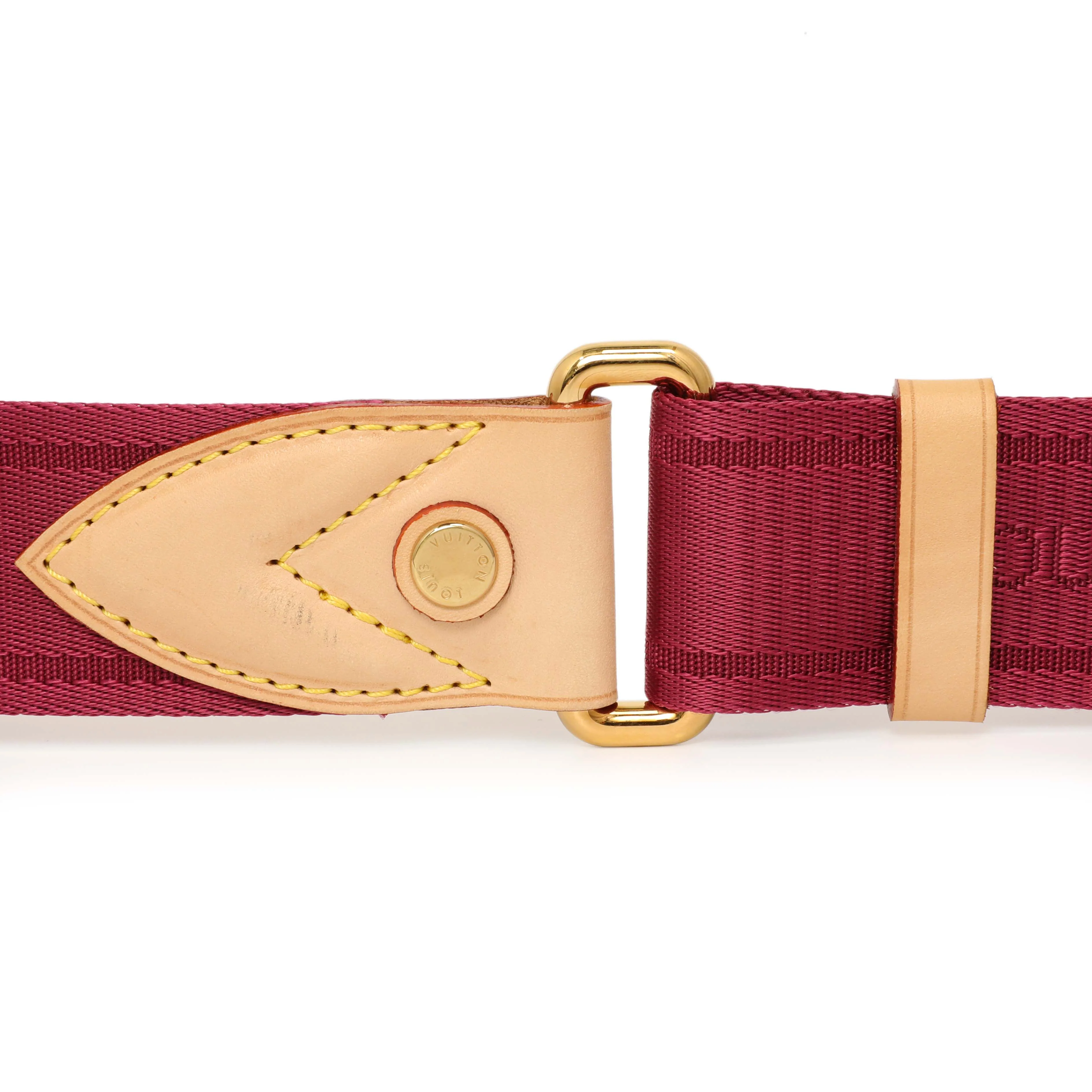 Louis Vuitton Rose Nylon Sunshine Shoulder Strap - Image 3