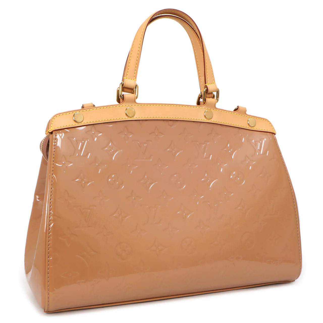 Louis Vuitton Rose Velours Vernis Brea MM - Image 2