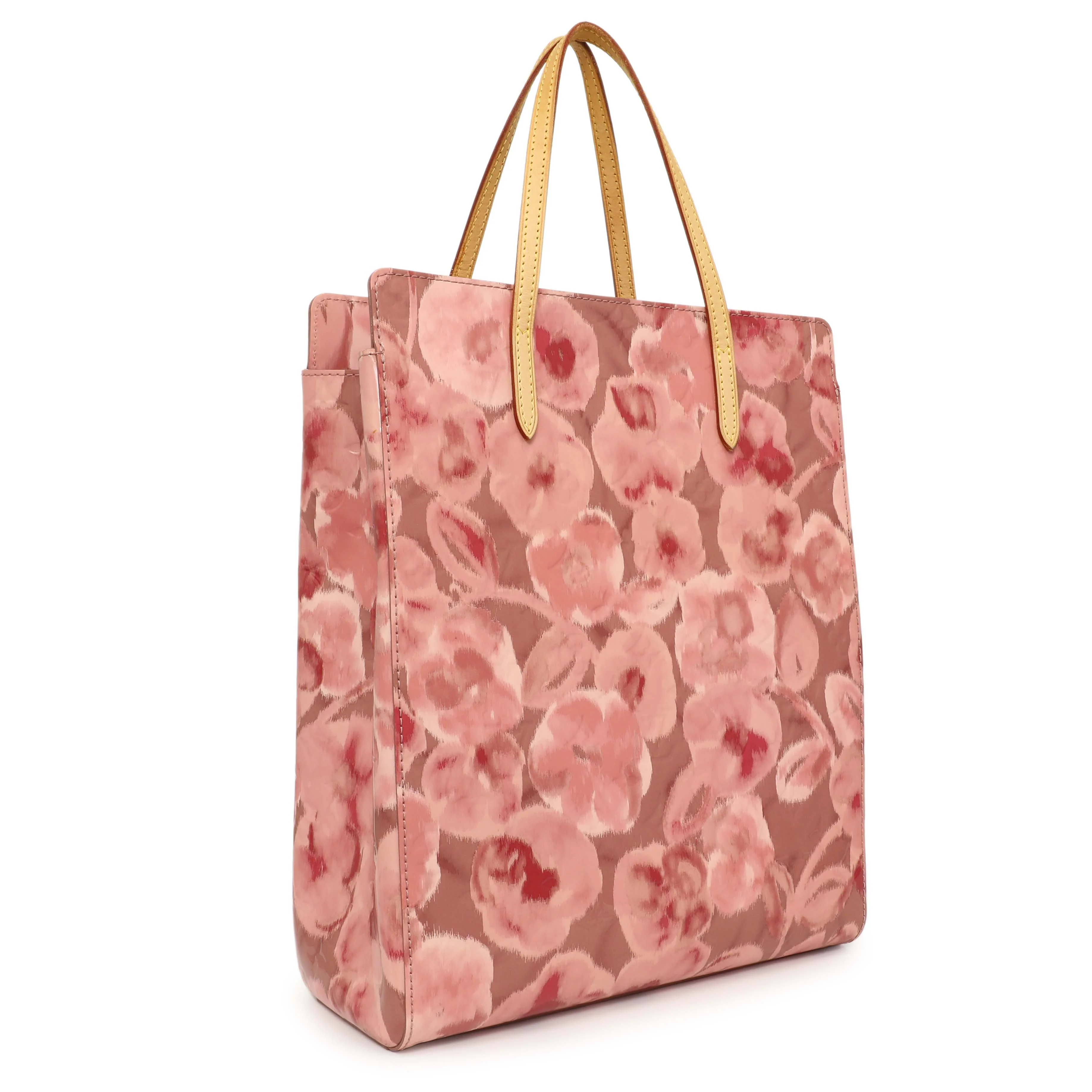 Louis Vuitton Rose Velours Vernis Ikat Catalina Tote - Image 2