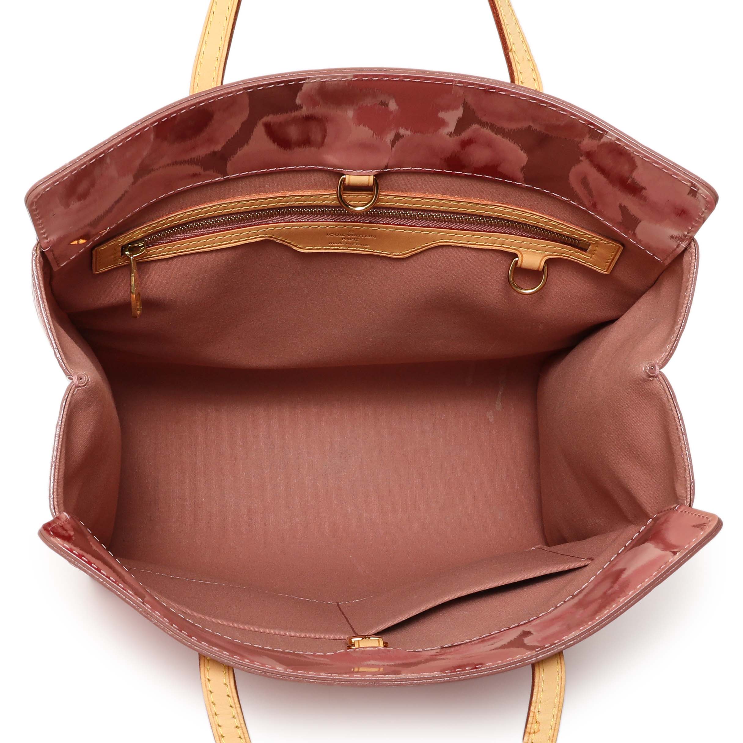 Louis Vuitton Rose Velours Vernis Ikat Catalina Tote - Image 4
