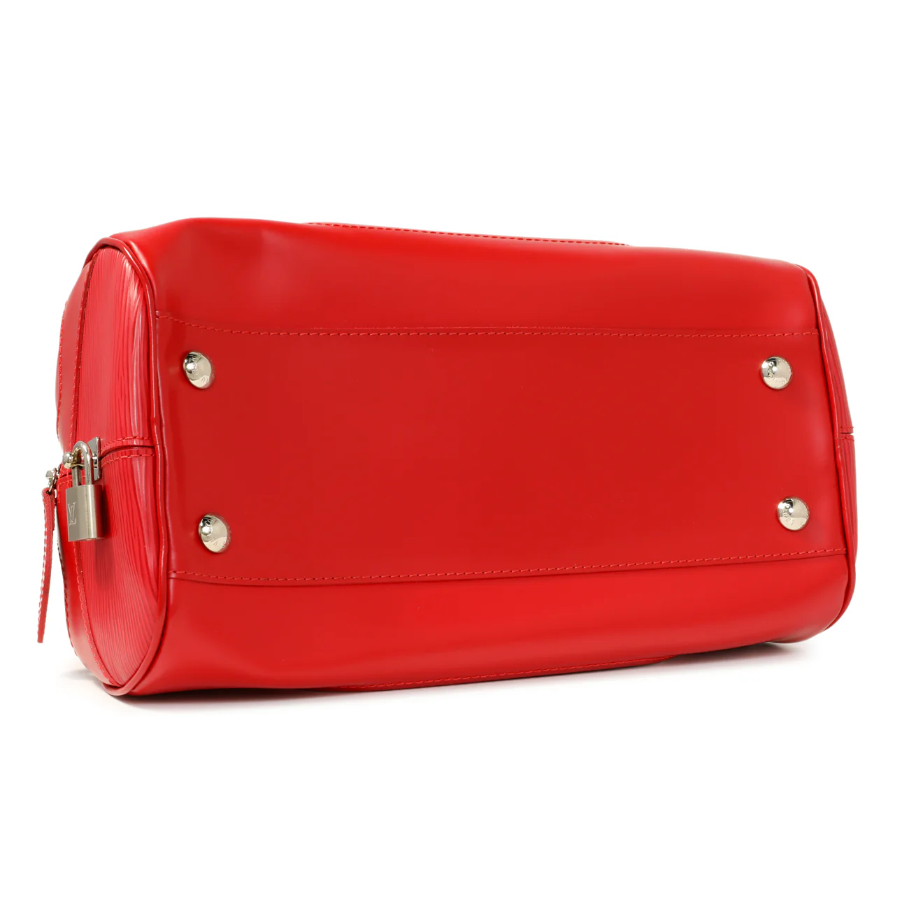 Louis Vuitton Rouge Epi Bowling Montaigne PM - Image 3