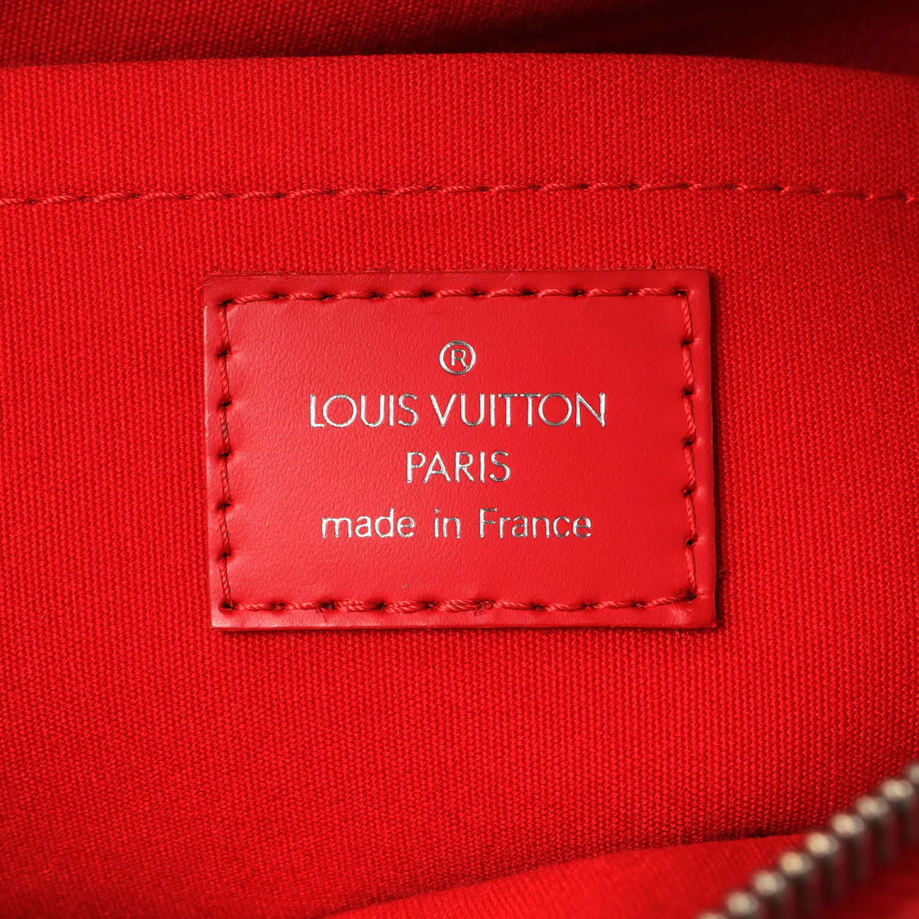 Louis Vuitton Rouge Epi Bowling Montaigne PM - Image 5