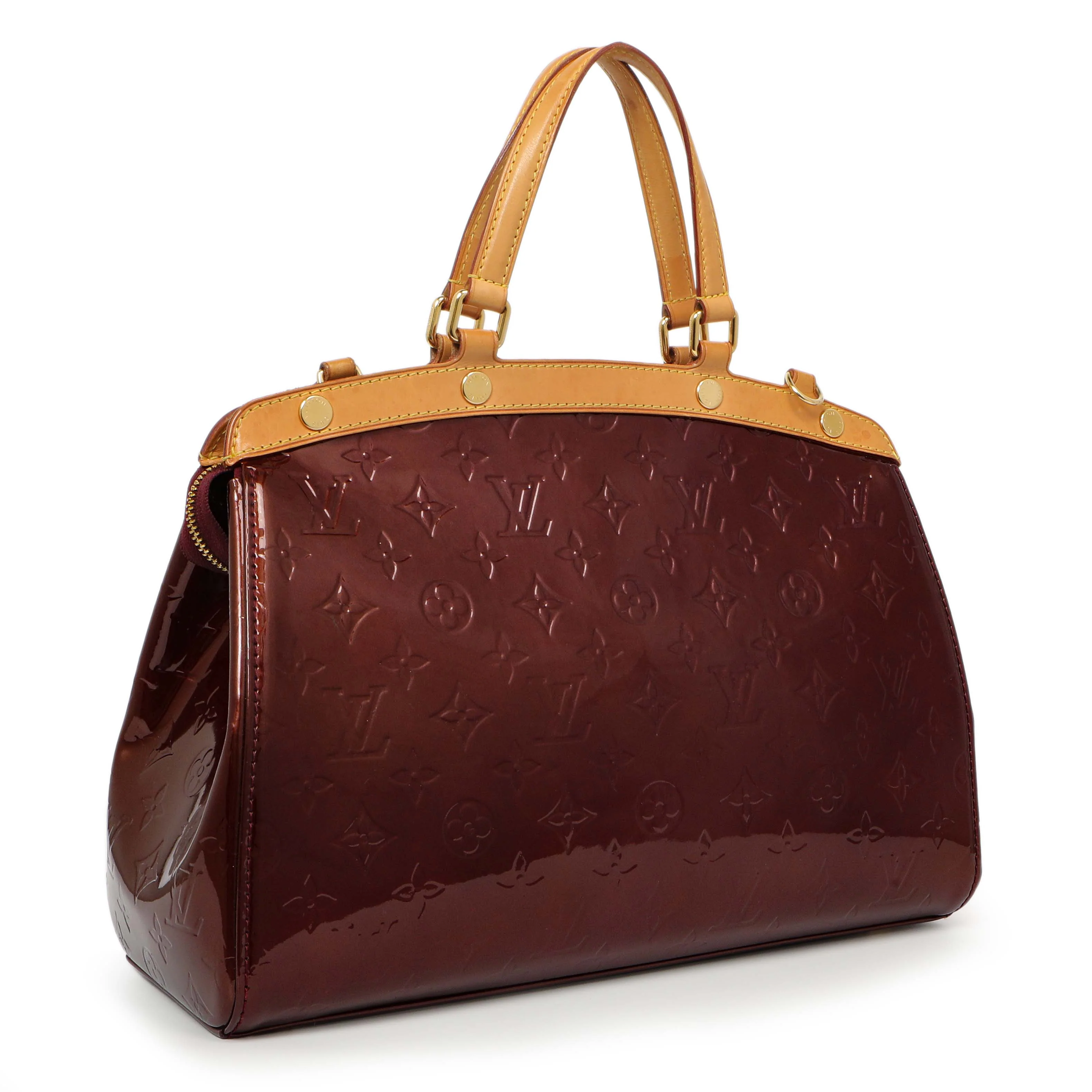 Louis Vuitton Rouge Fauviste Vernis Brea MM - Image 2