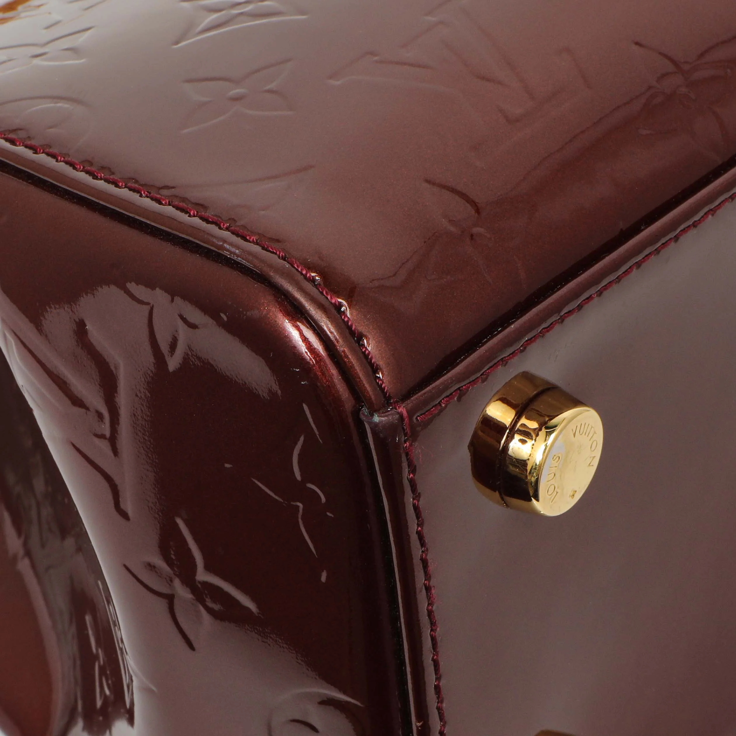 Louis Vuitton Rouge Fauviste Vernis Brea MM - Image 4