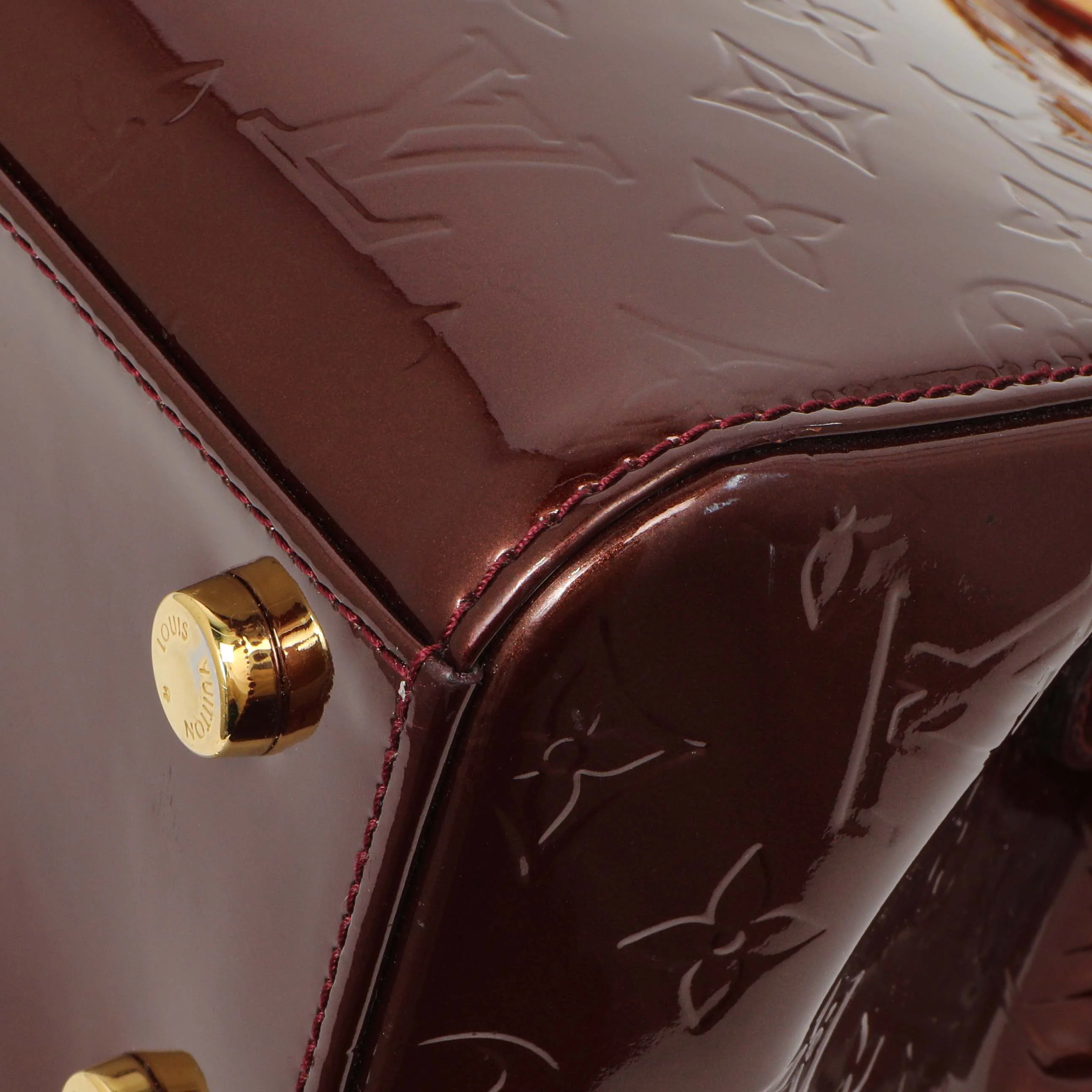 Louis Vuitton Rouge Fauviste Vernis Brea MM - Image 5