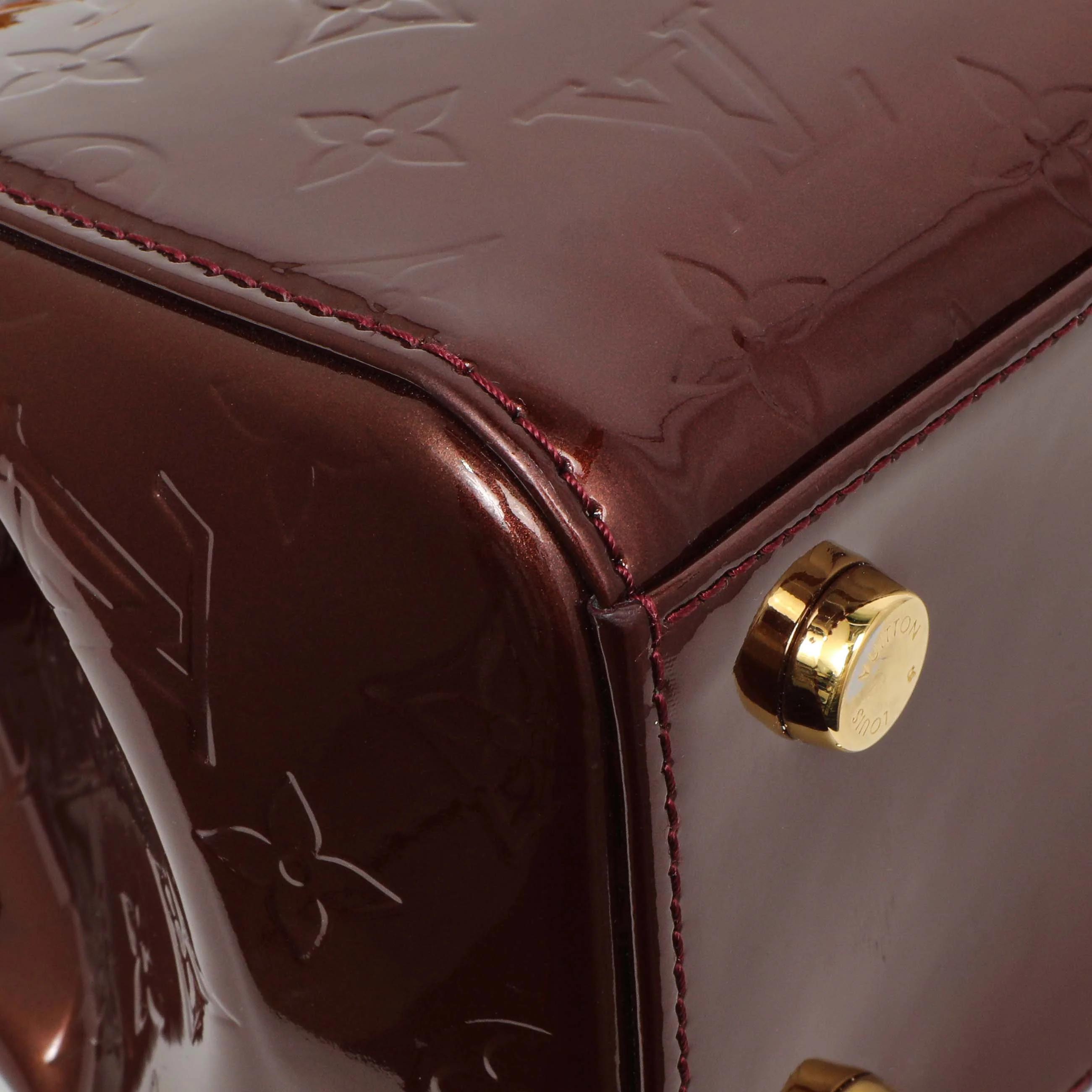 Louis Vuitton Rouge Fauviste Vernis Brea MM - Image 6