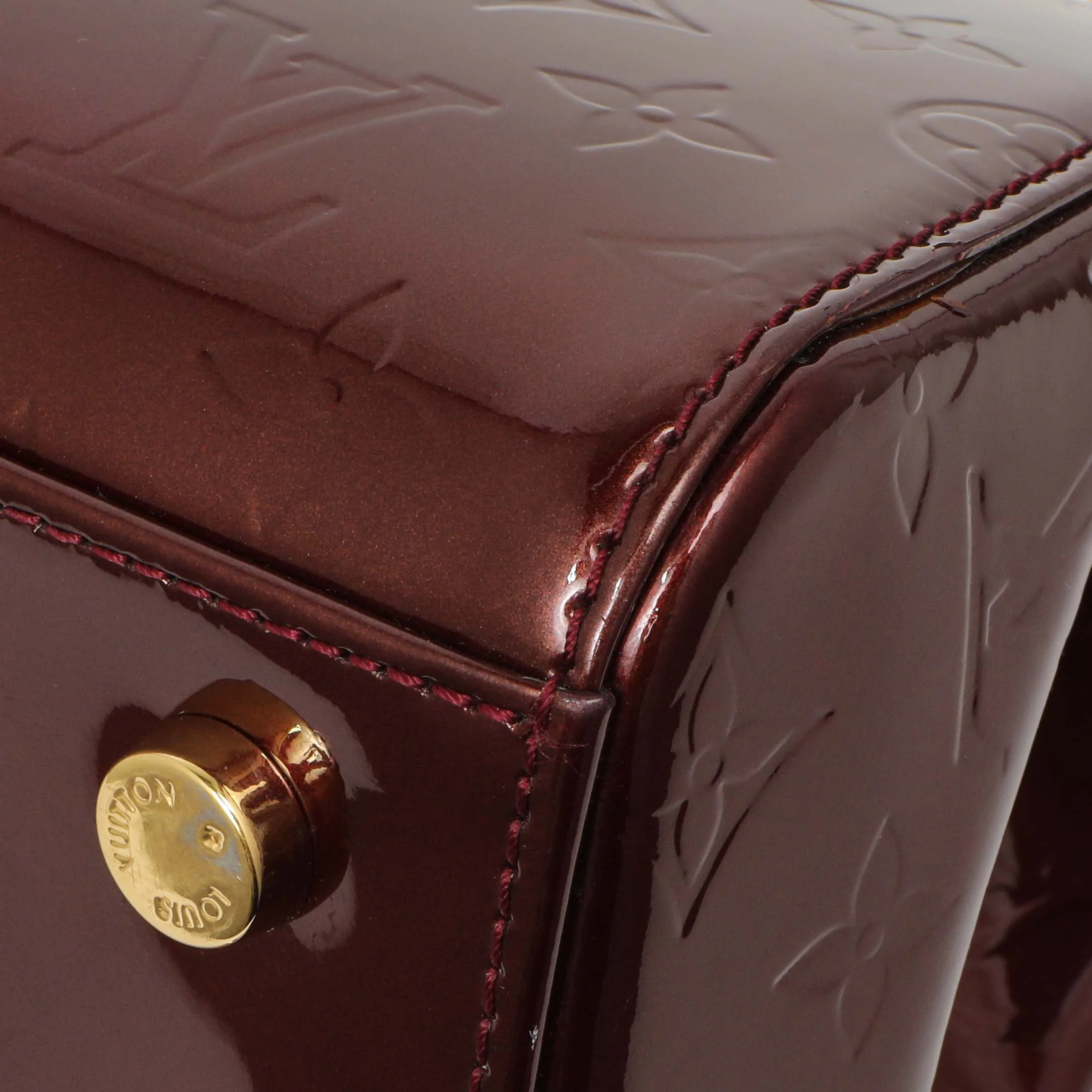 Louis Vuitton Rouge Fauviste Vernis Brea MM - Image 7