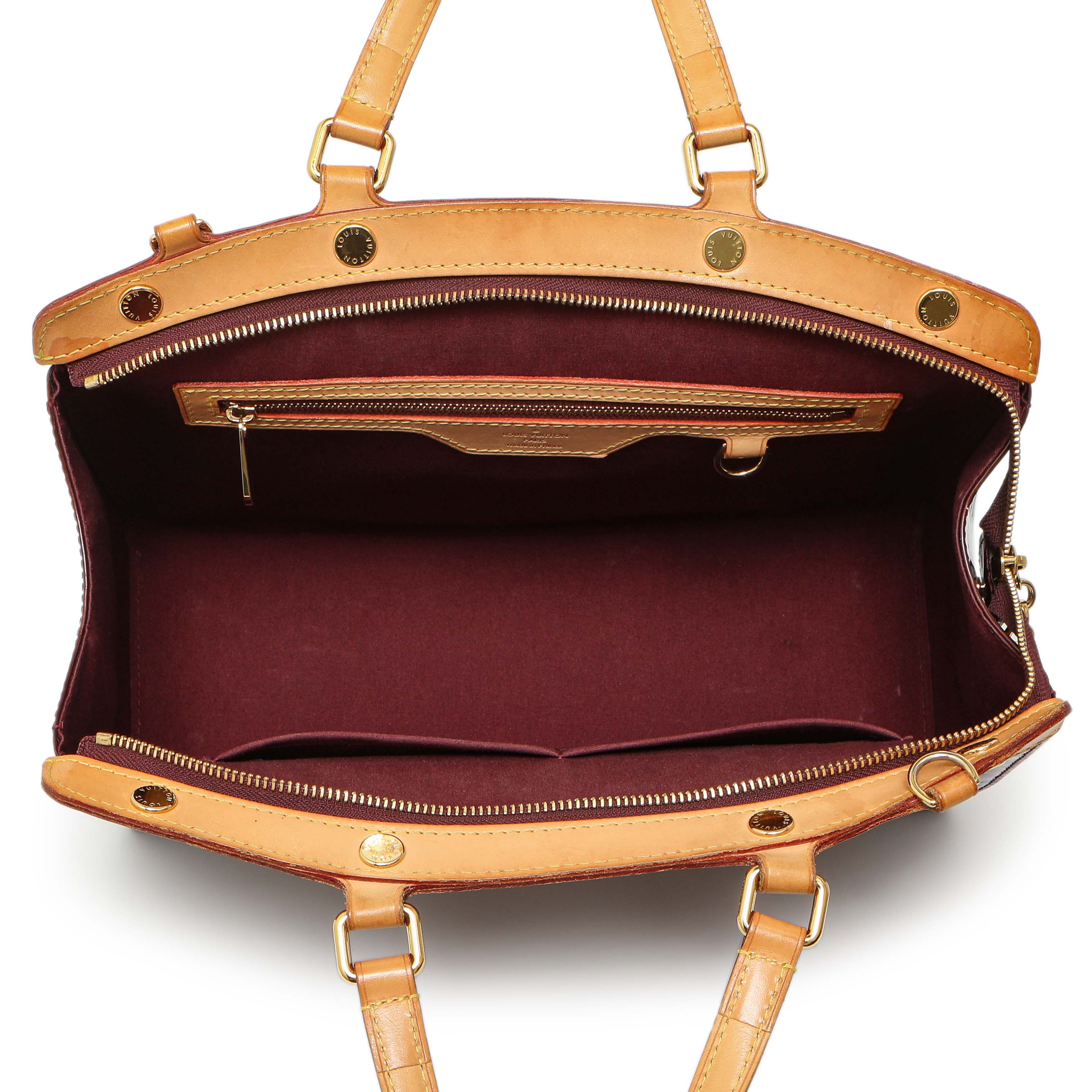 Louis Vuitton Rouge Fauviste Vernis Brea MM - Image 8