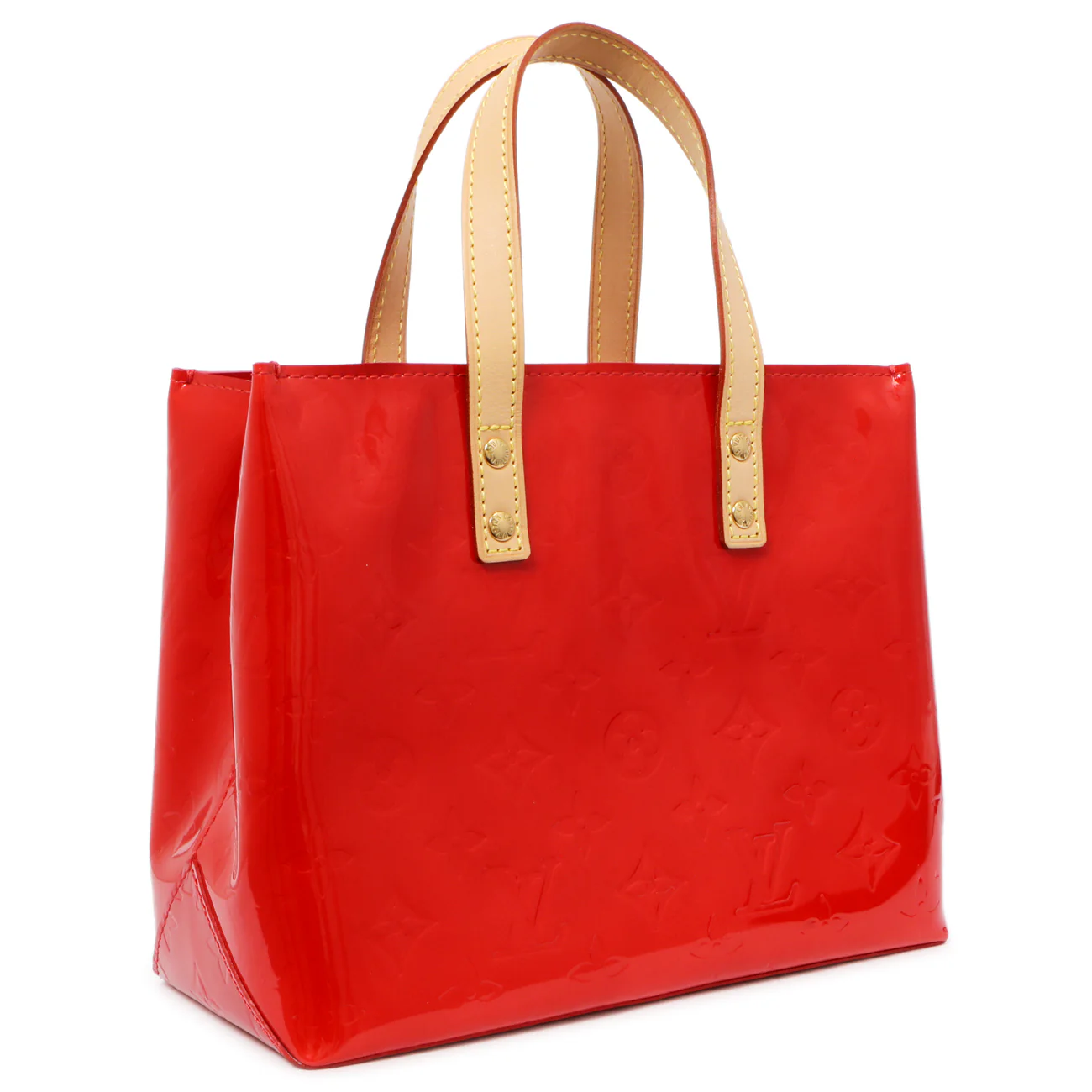 Louis Vuitton Rouge Vernis Reade PM - Image 2
