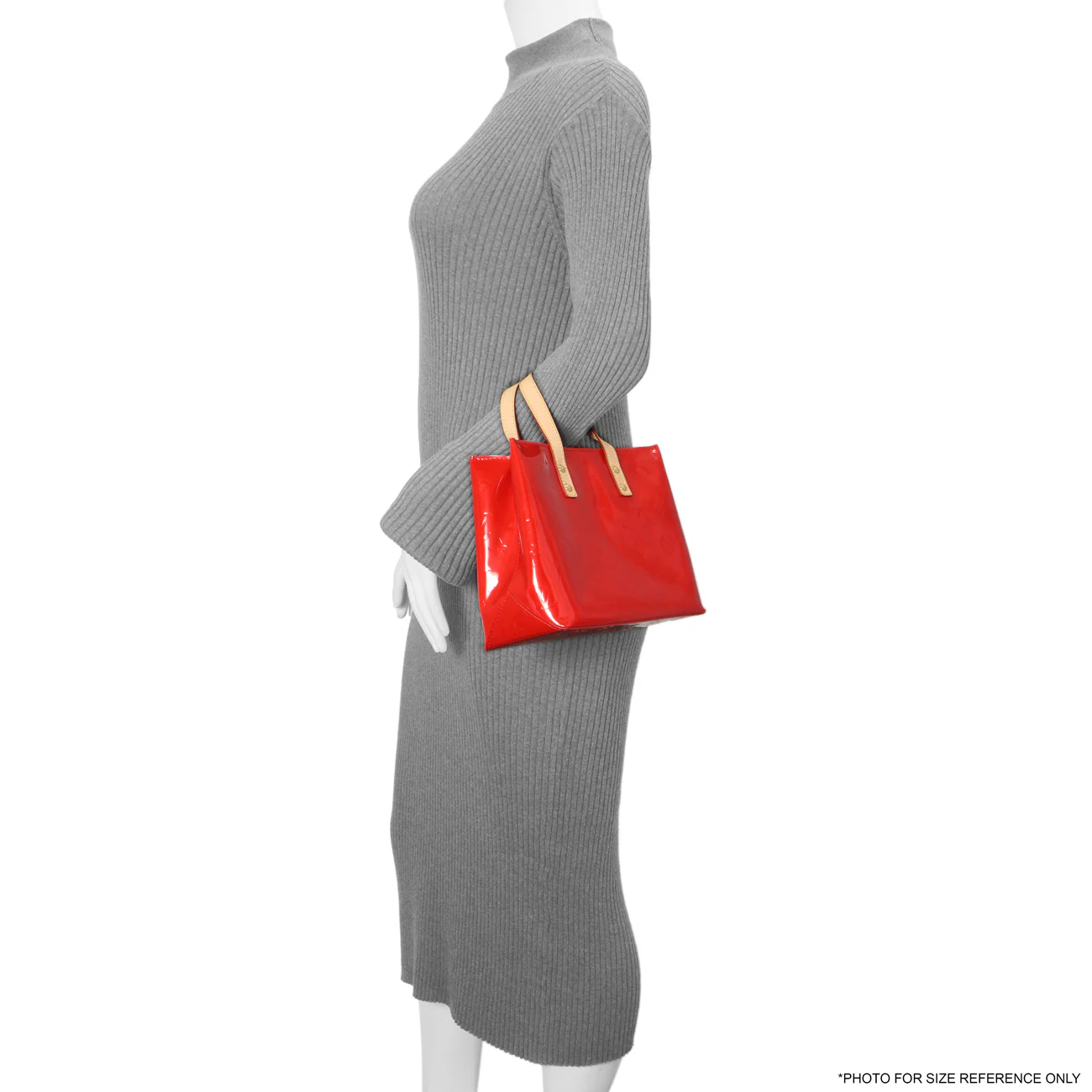 Louis Vuitton Rouge Vernis Reade PM - Image 7