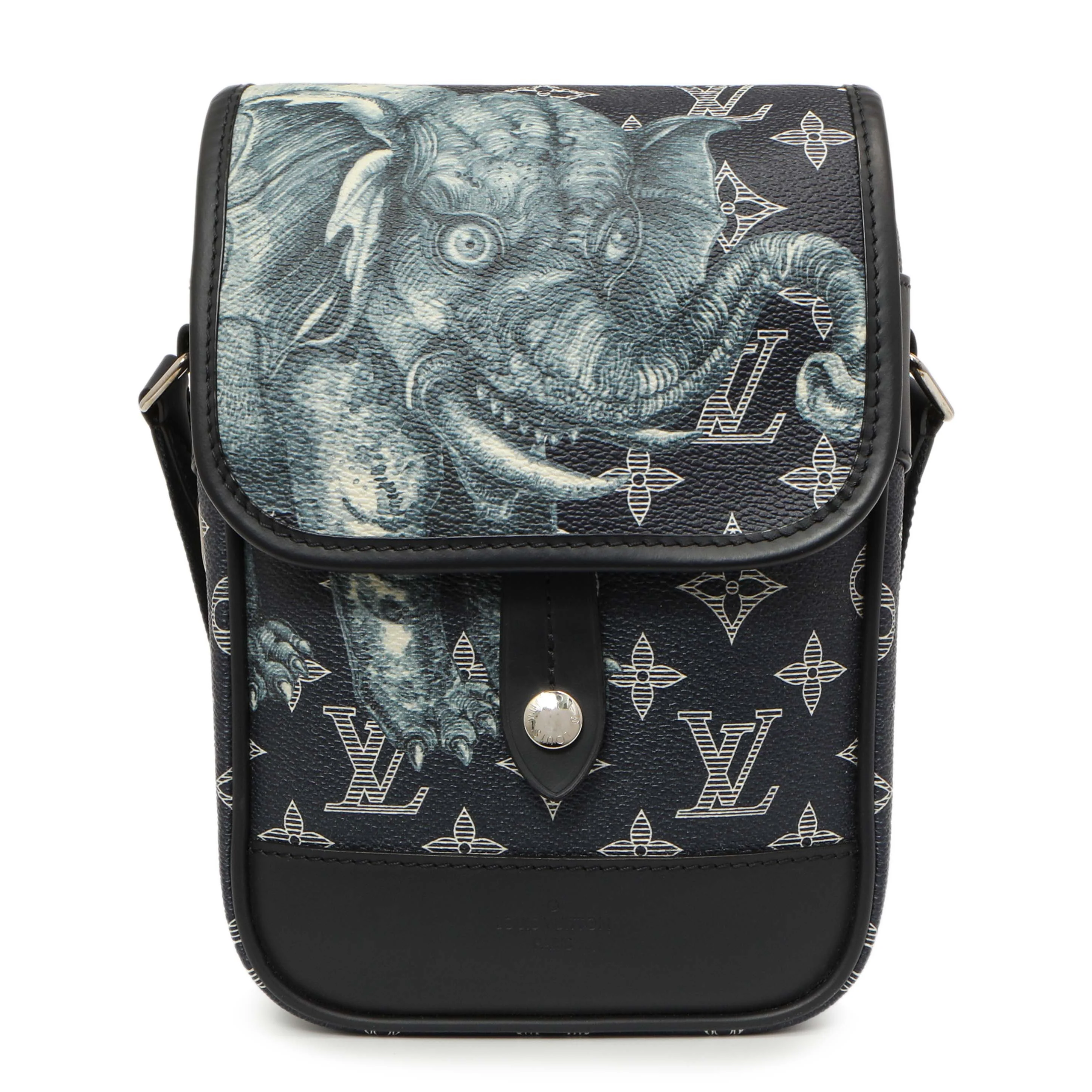 Louis Vuitton Savane Monogram Elephant Chapman Messenger BB - Image 2