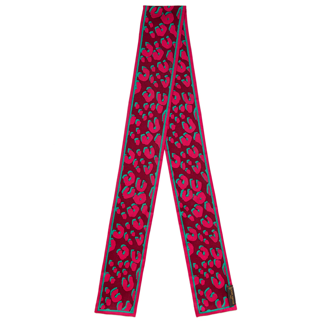 Louis Vuitton Silk Leopard Bandeau - Image 2