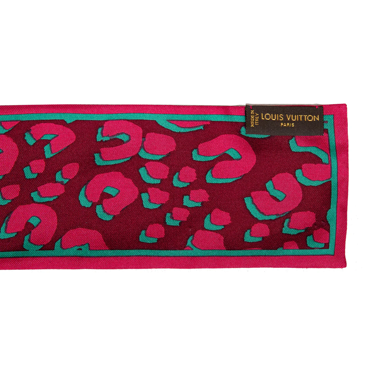 Louis Vuitton Silk Leopard Bandeau - Image 3