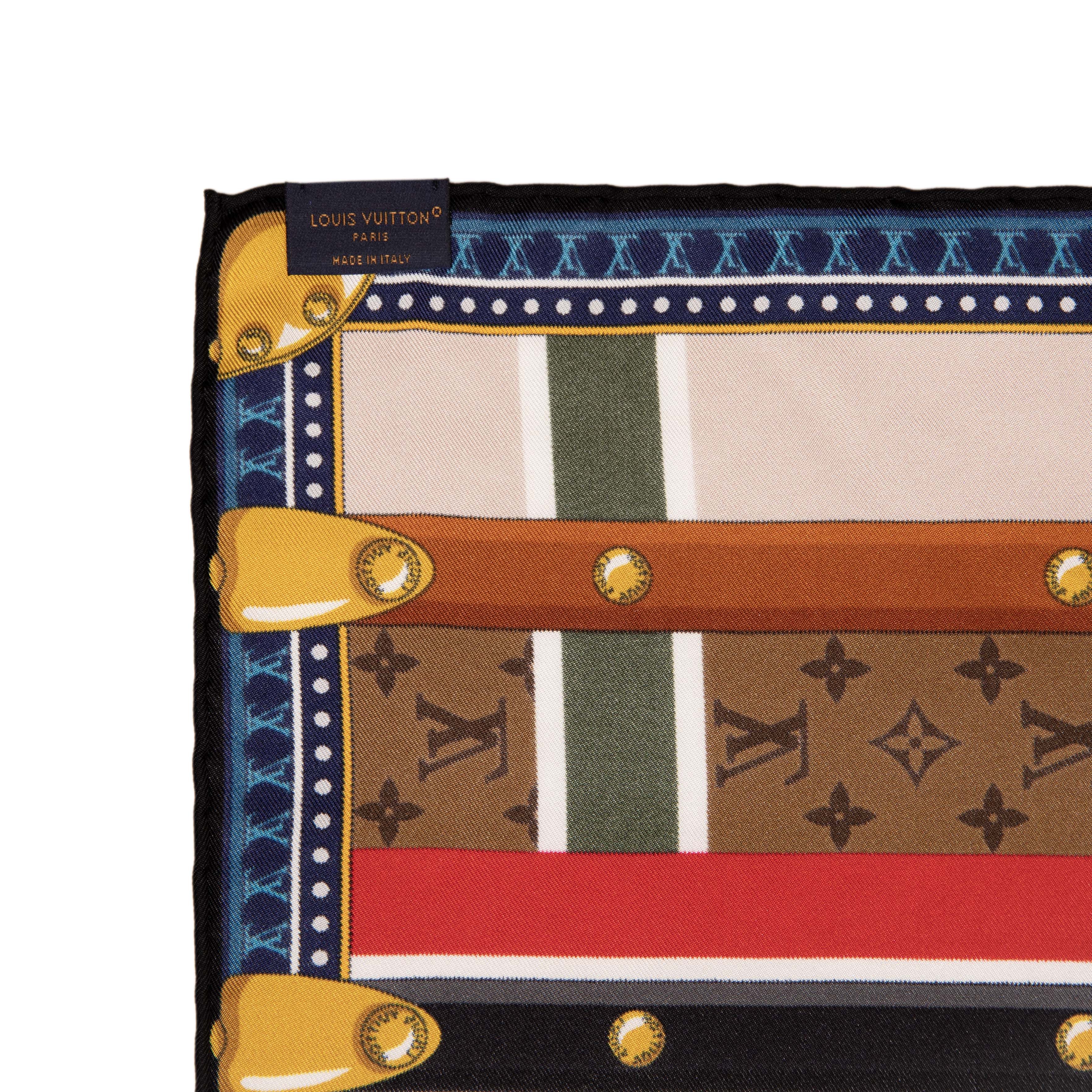 Louis Vuitton Silk Trunk In Love Square 45 - Image 4