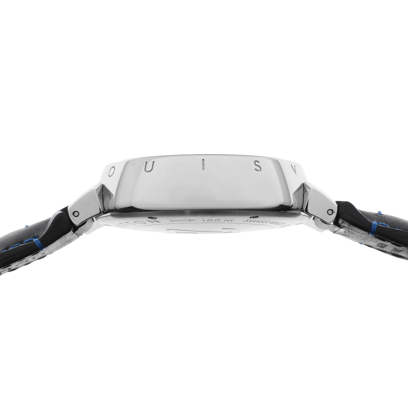 Louis Vuitton Stainless Steel Tambour GMT Q1157 - Image 3