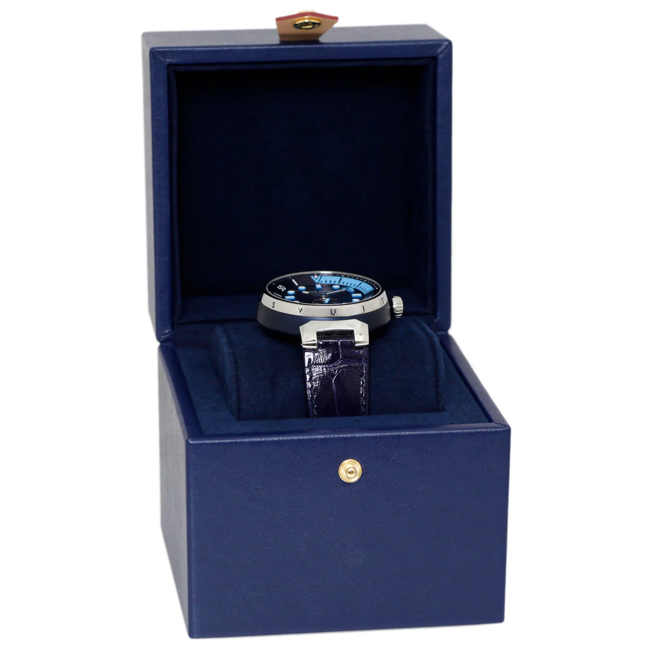 Louis Vuitton Stainless Steel Tambour Street Diver - Image 3