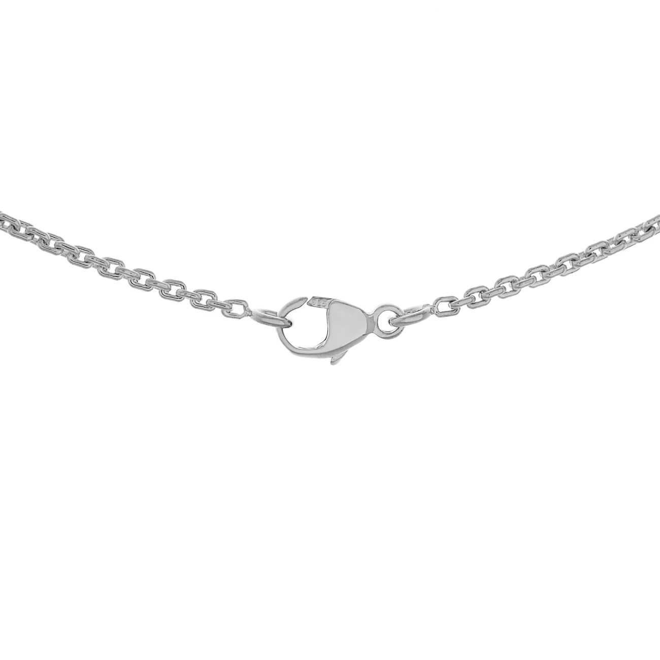 Louis Vuitton Sterling Silver Lockit Pendant Necklace - Image 3