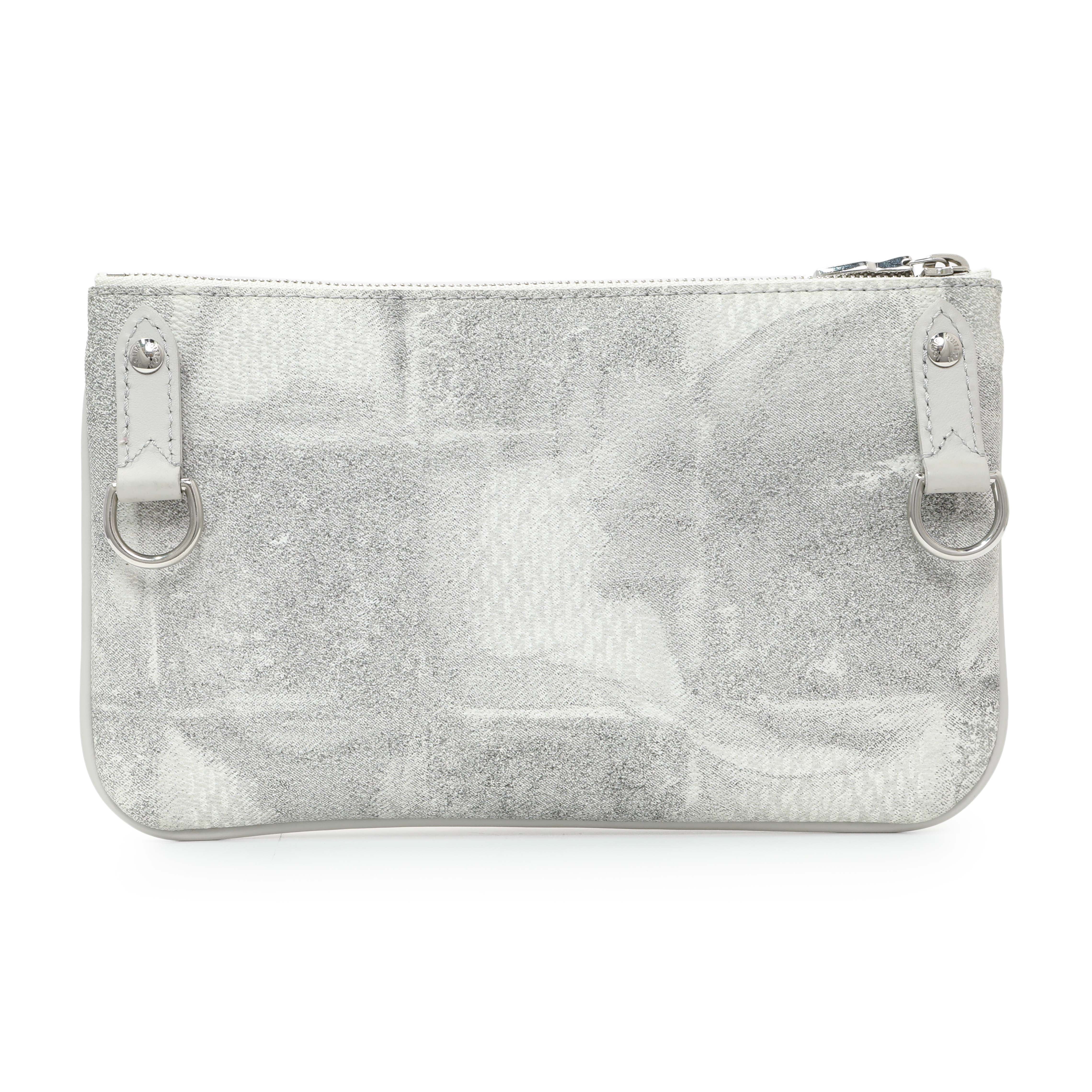 Louis Vuitton Stone Grey Damier Salt Trio Messenger - Image 6