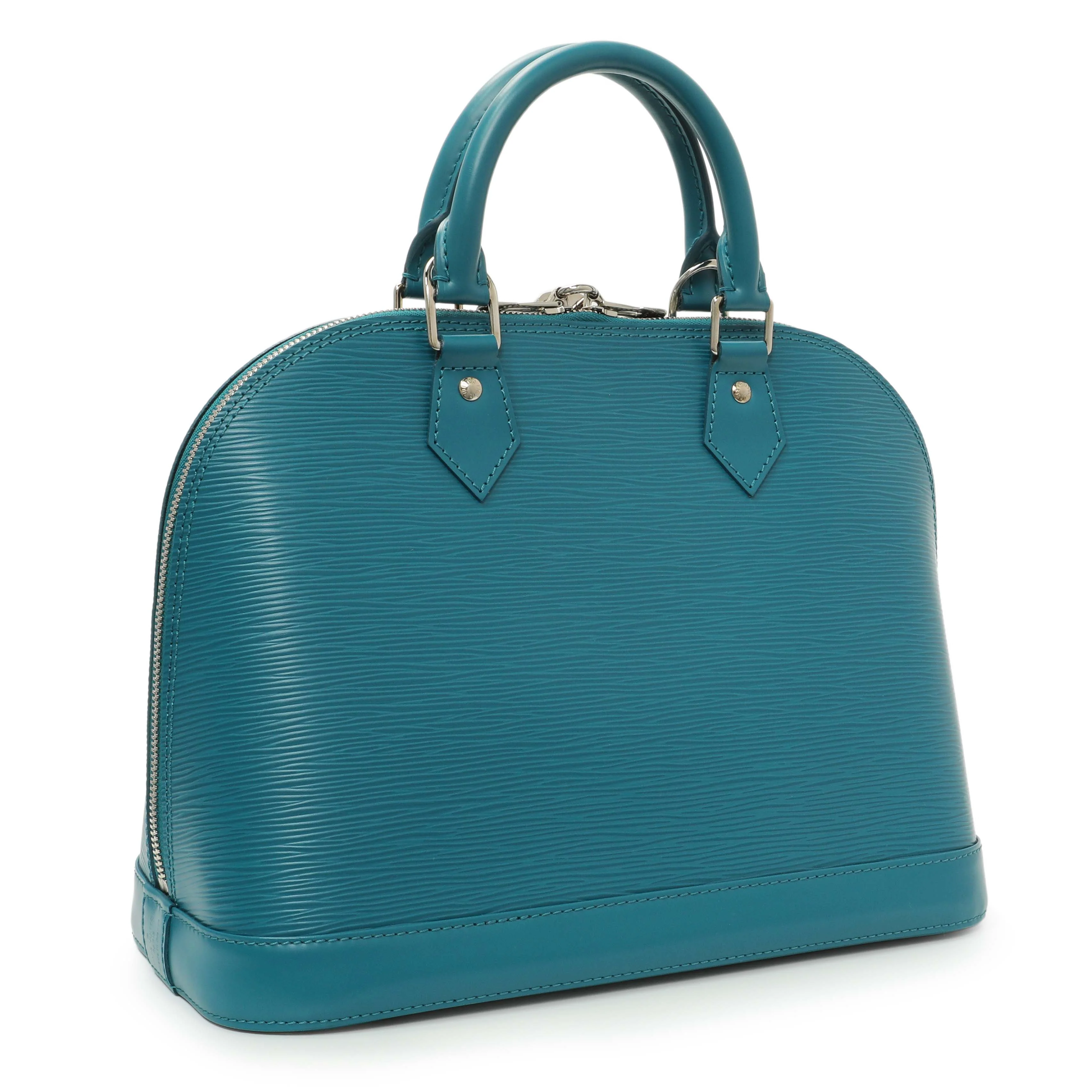 Louis Vuitton Teal Epi Alma PM - Image 2