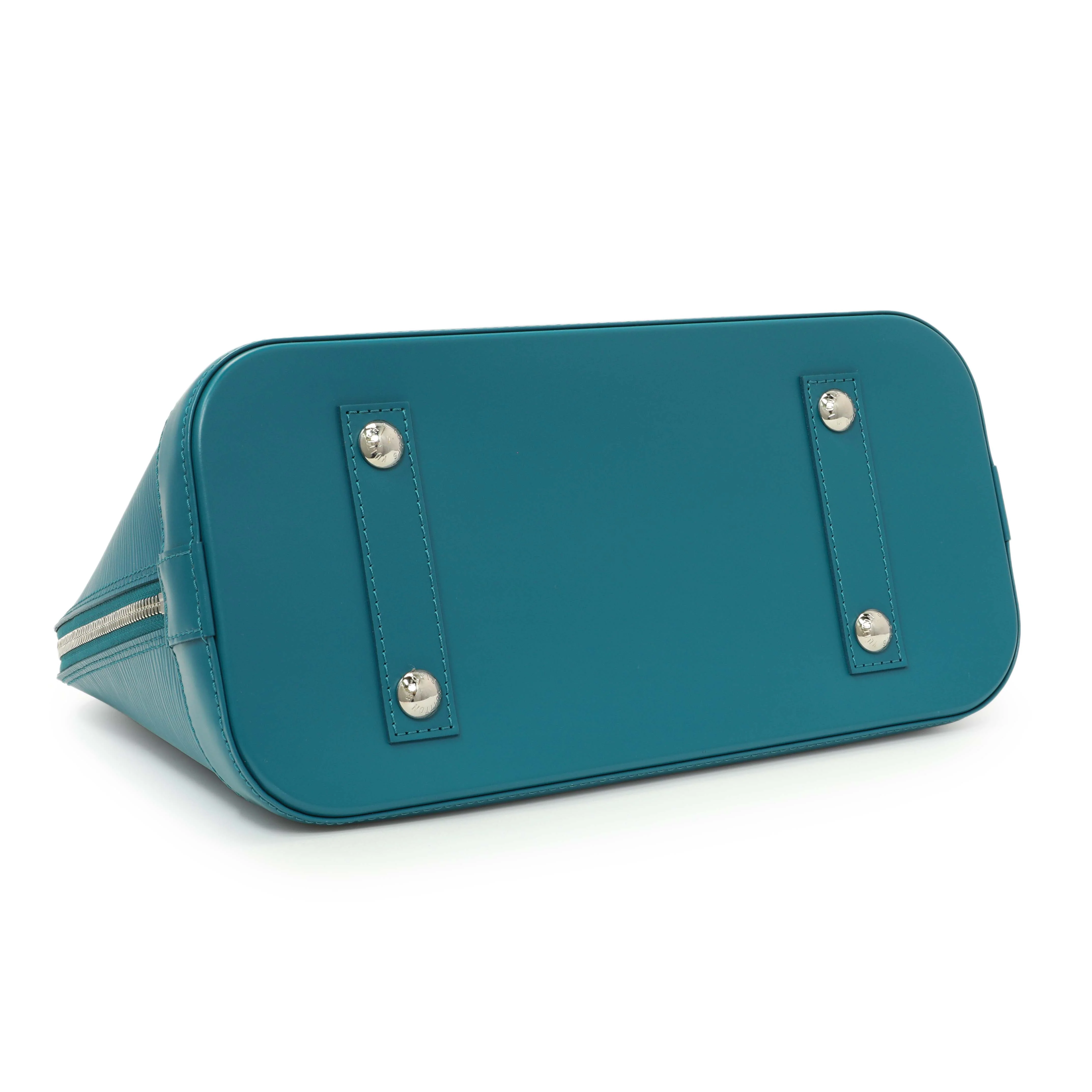 Louis Vuitton Teal Epi Alma PM - Image 3