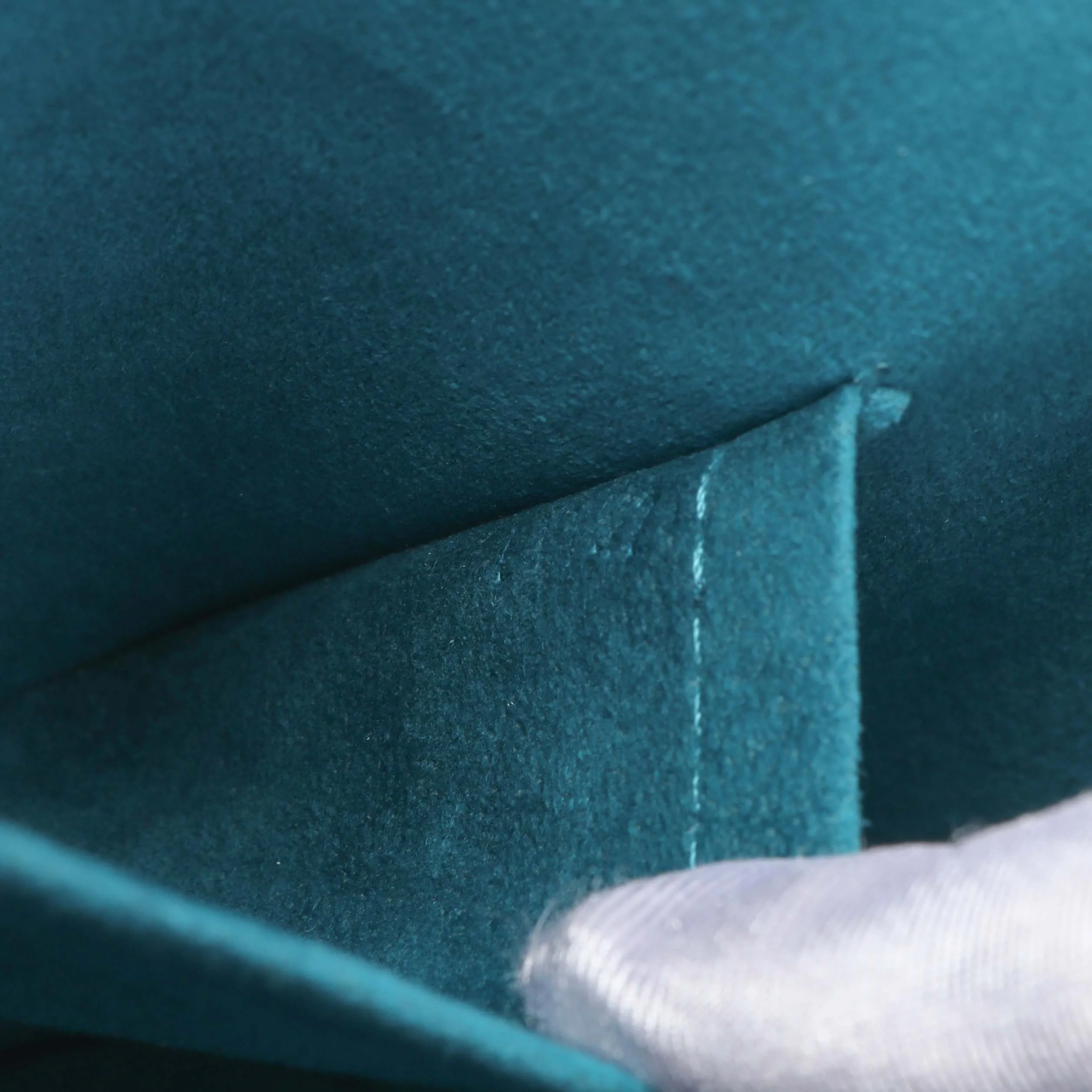 Louis Vuitton Teal Epi Alma PM - Image 6