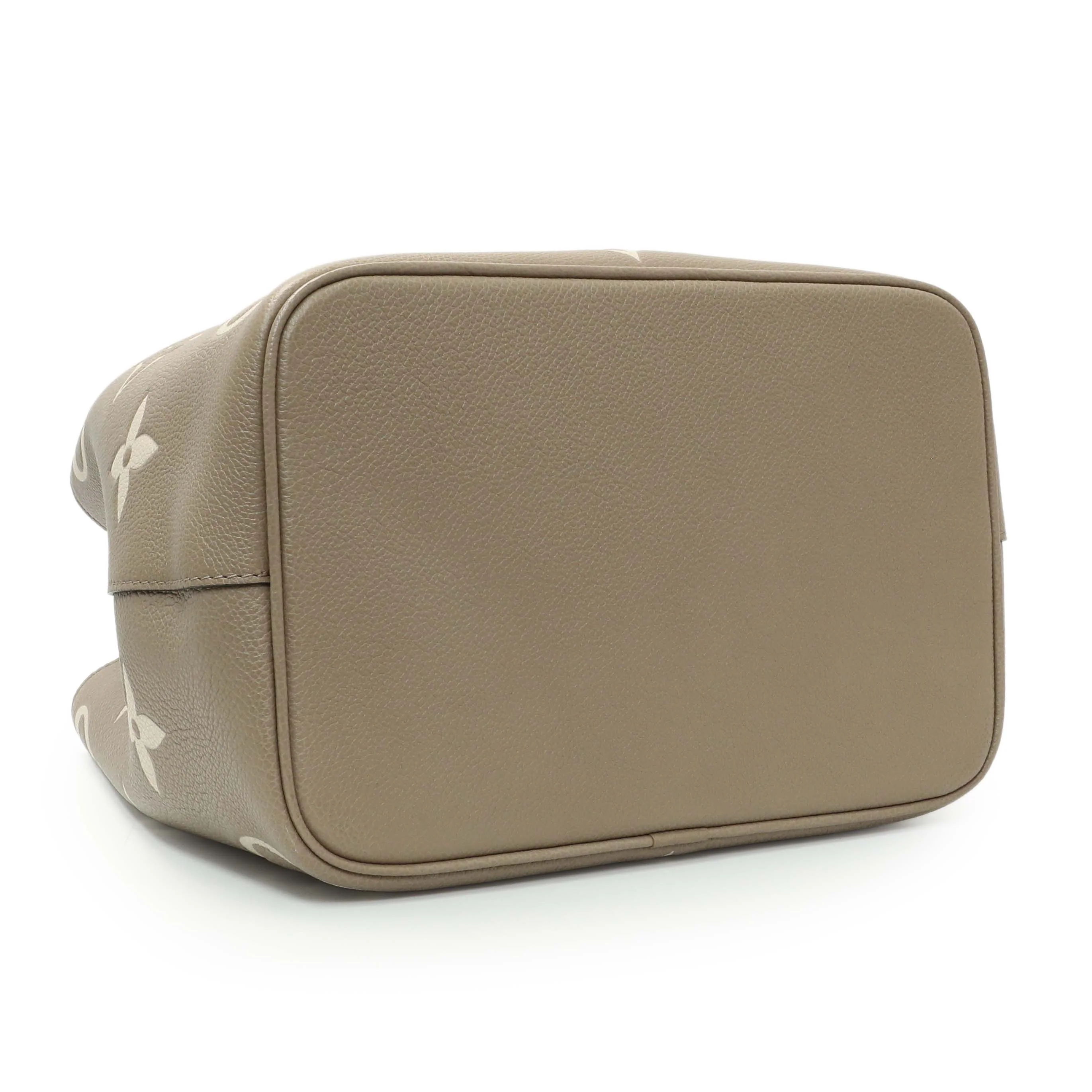 Louis Vuitton Tourterelle Creme Empreinte Monogram Giant NeoNoe MM - Image 3