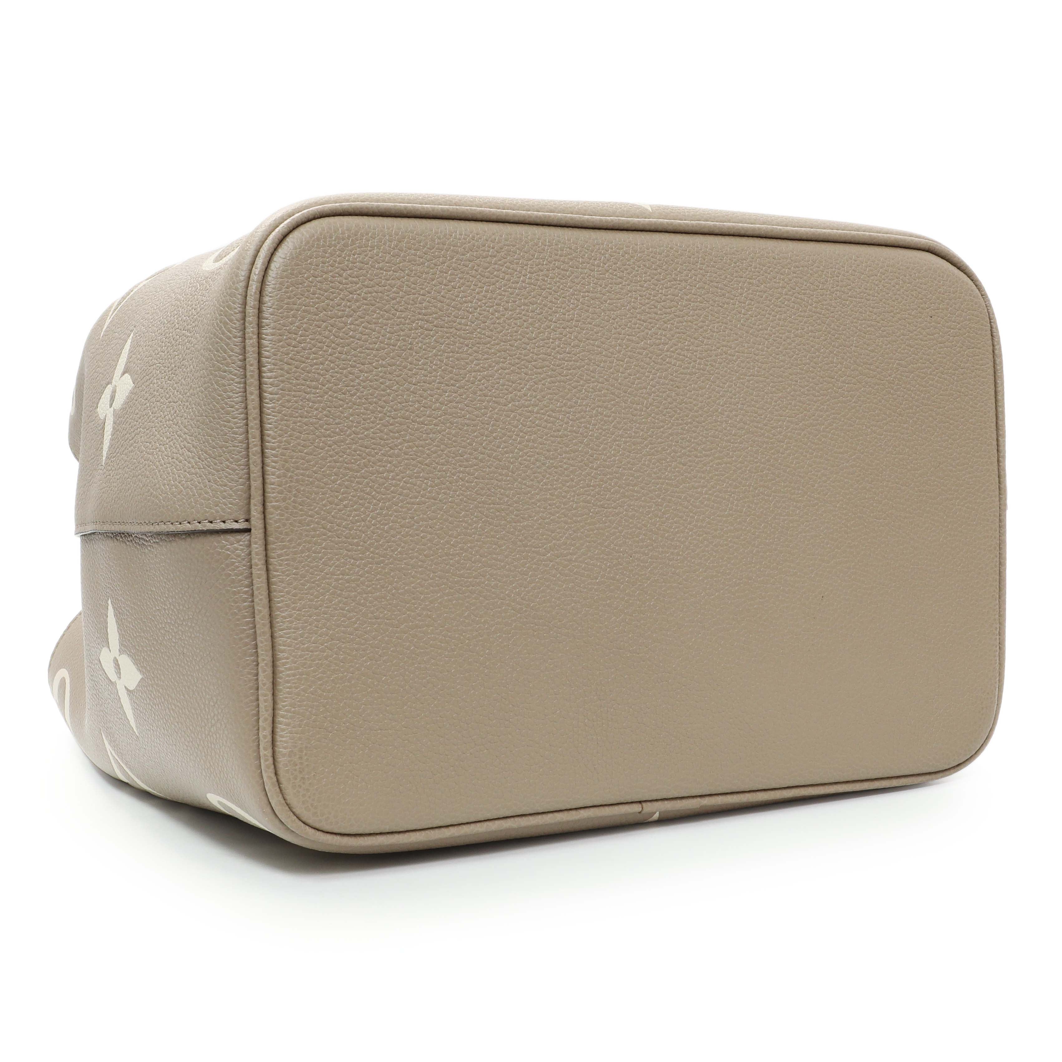 Louis Vuitton Tourterelle Creme Empreinte Monogram Giant Neonoe MM - Image 3