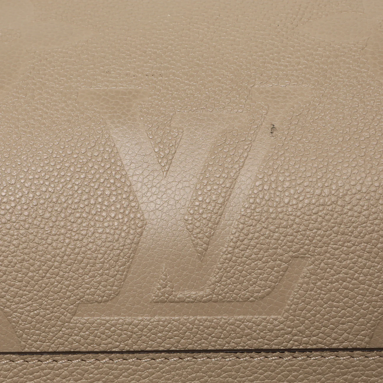 Louis Vuitton Tourterelle Empreinte Monogram Giant Carryall MM - Image 14