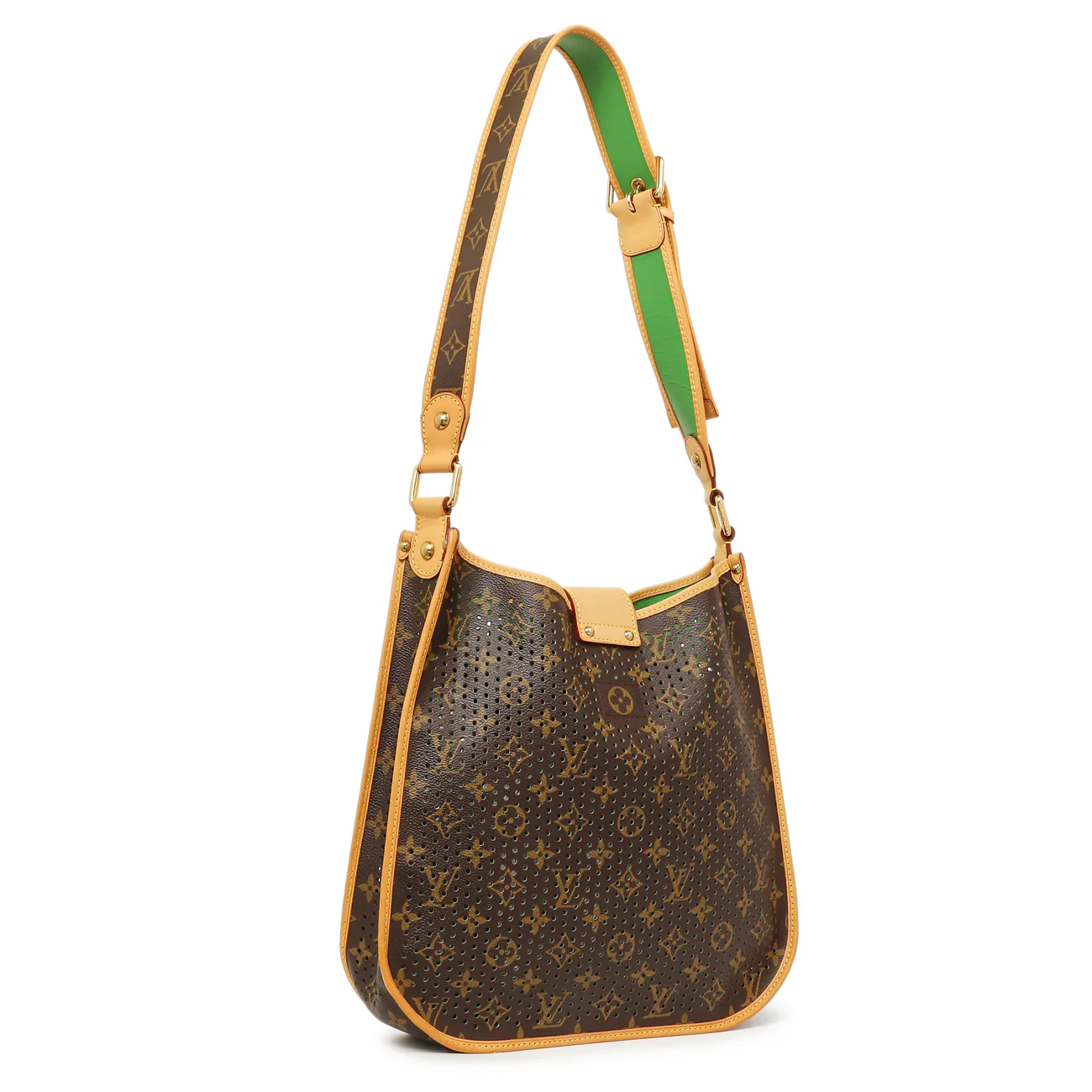 Louis Vuitton Vert Monogram Perforated Musette - Image 2