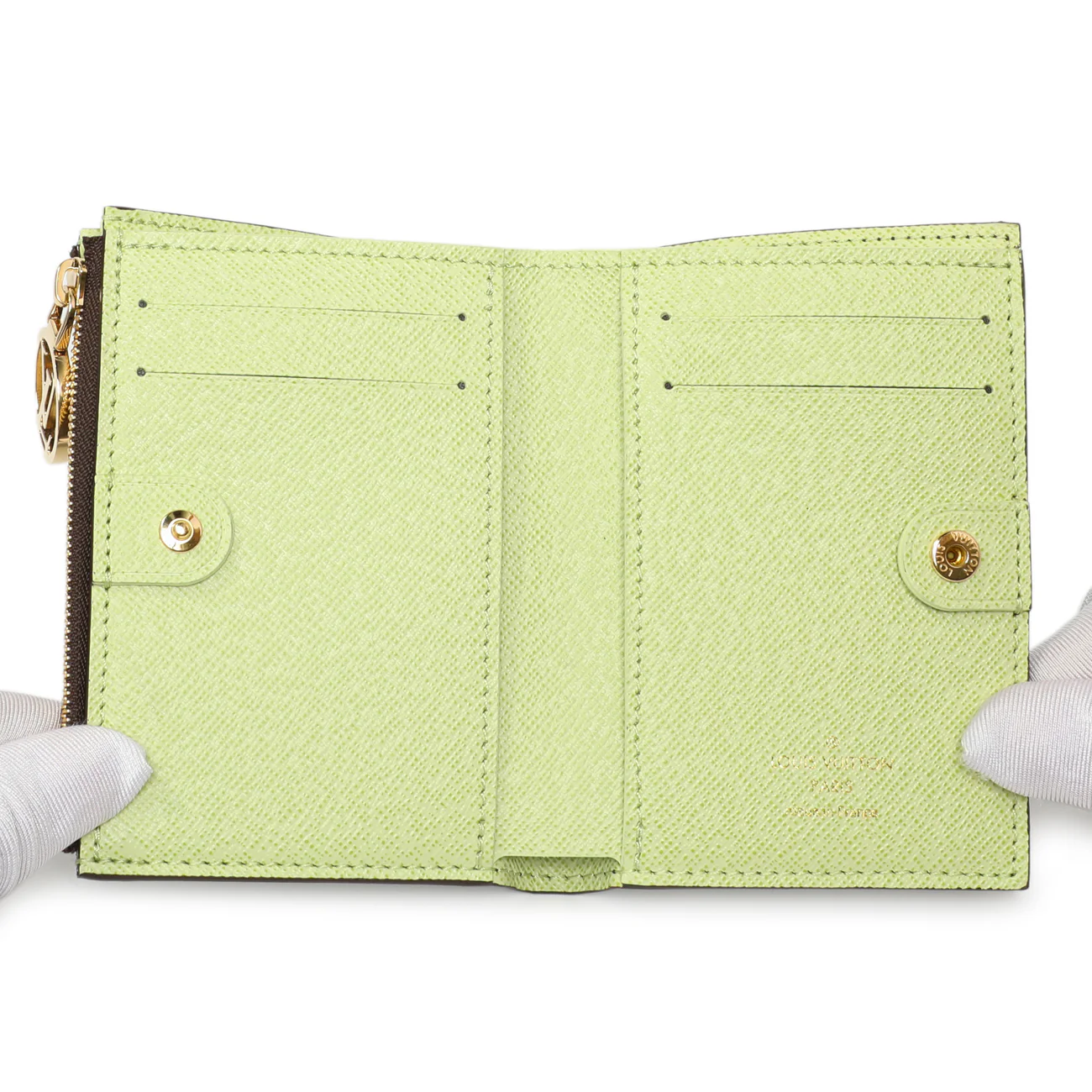 Louis Vuitton Vert Noto Monogram Lisa Wallet - Image 4