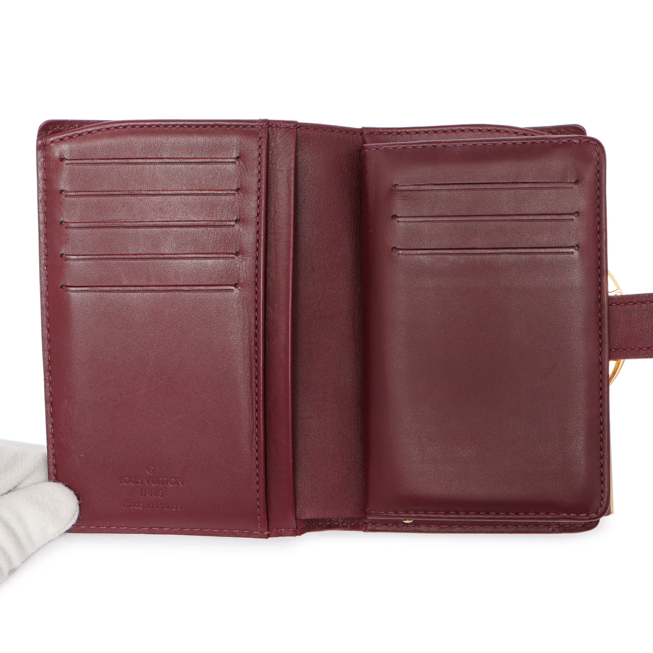 Louis Vuitton Violet Vernis French Wallet - Image 4