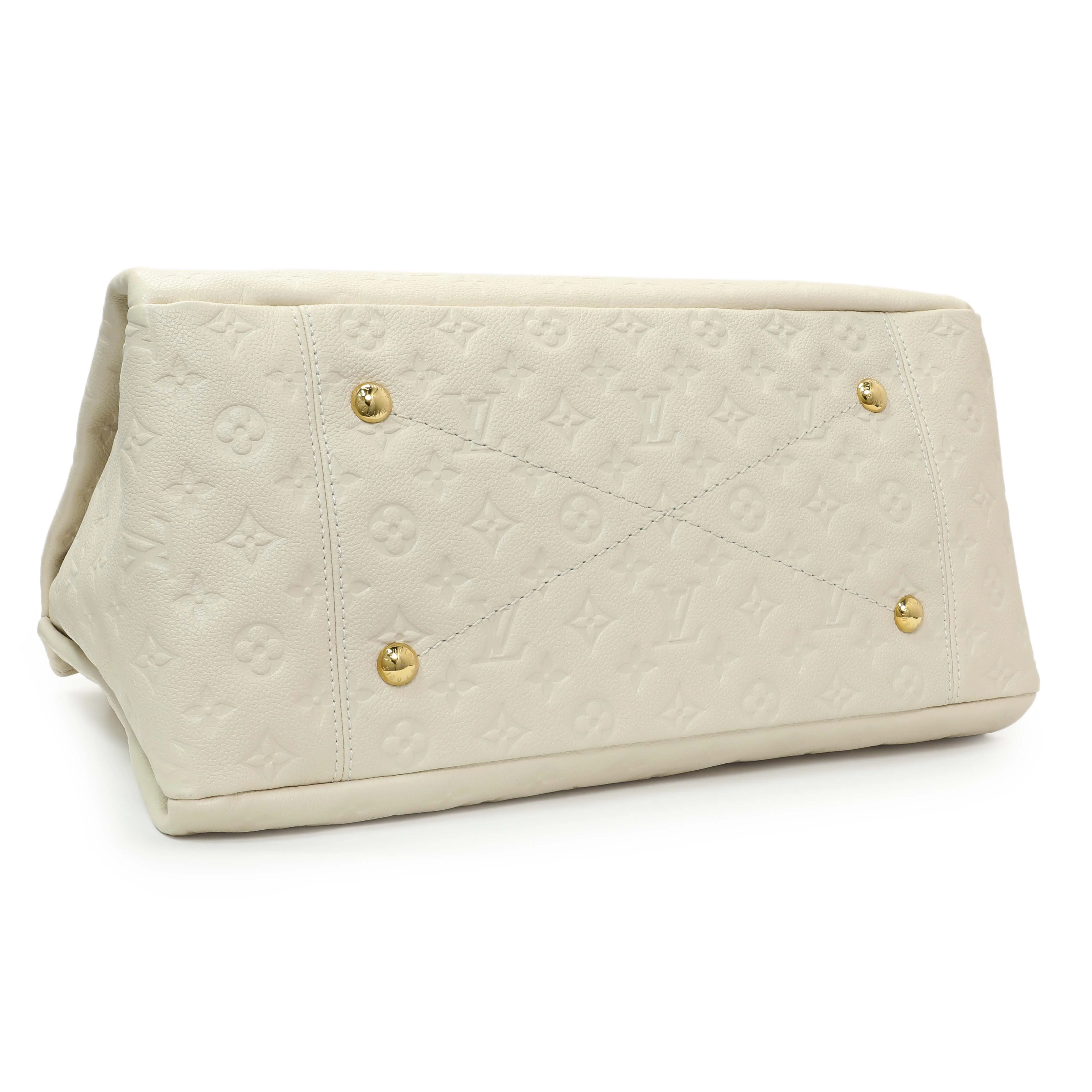 Louis Vuitton White Empreinte Artsy MM - Image 3