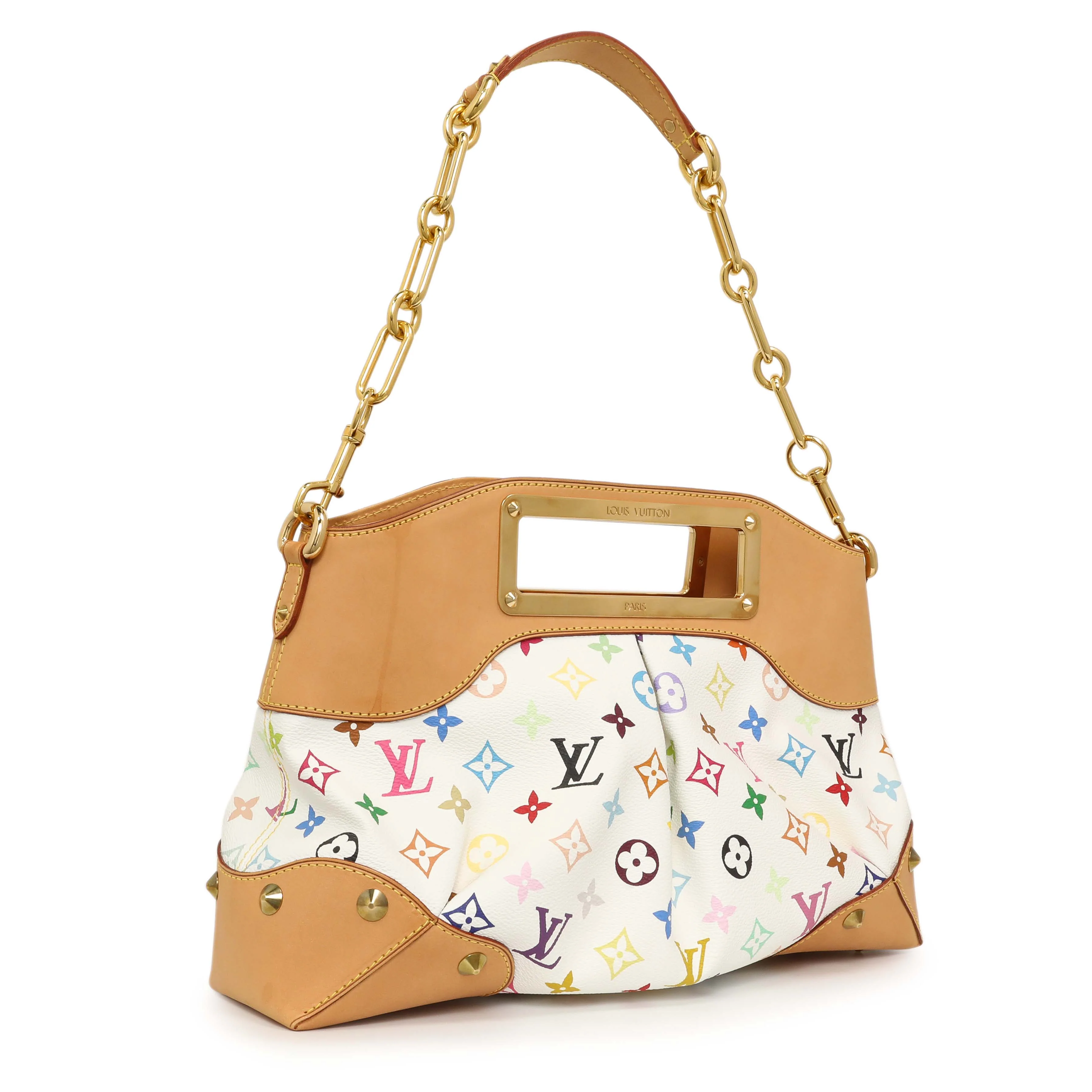 Louis Vuitton White Multicolor Judy MM - Image 2