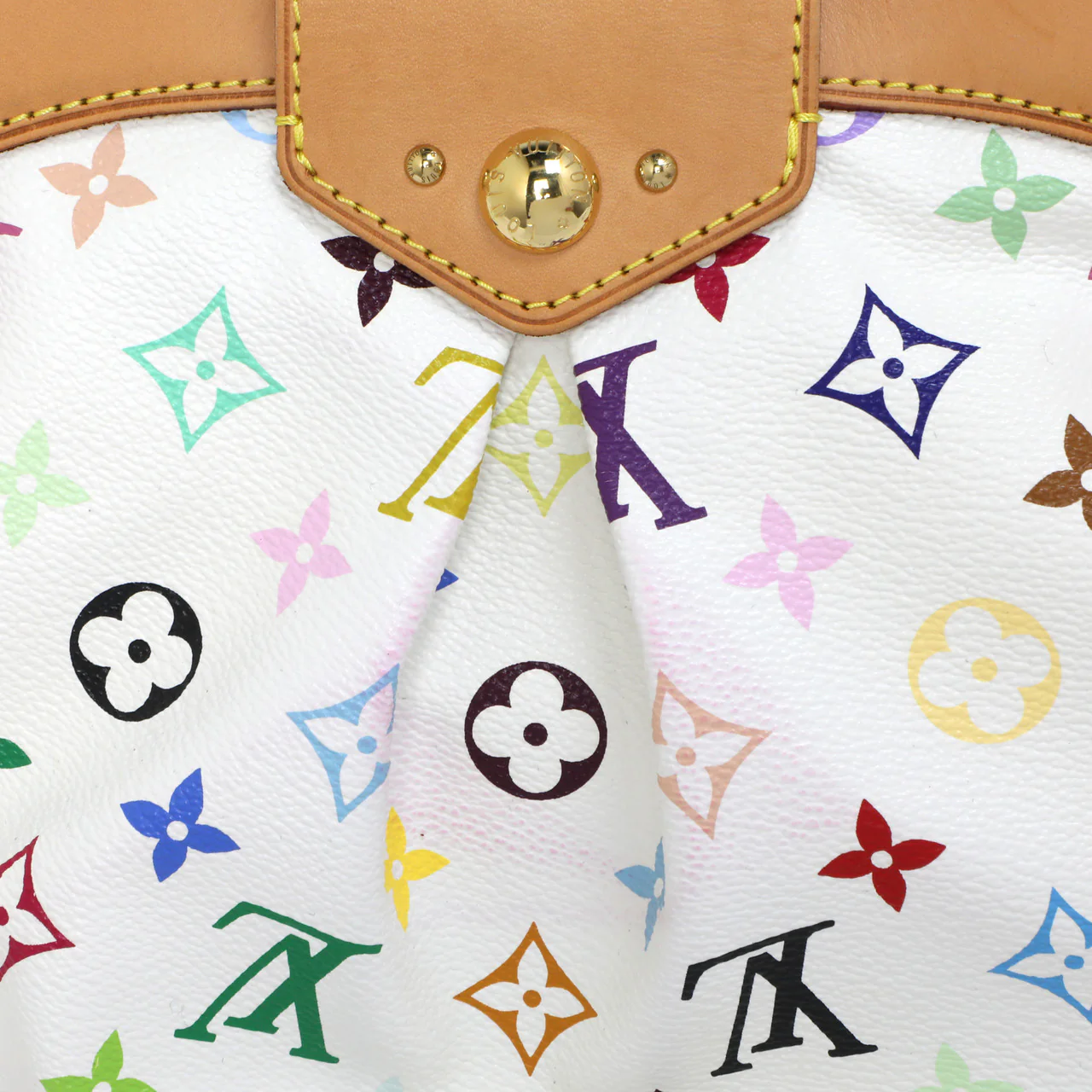 Louis Vuitton White Multicolor Ursula - Image 11