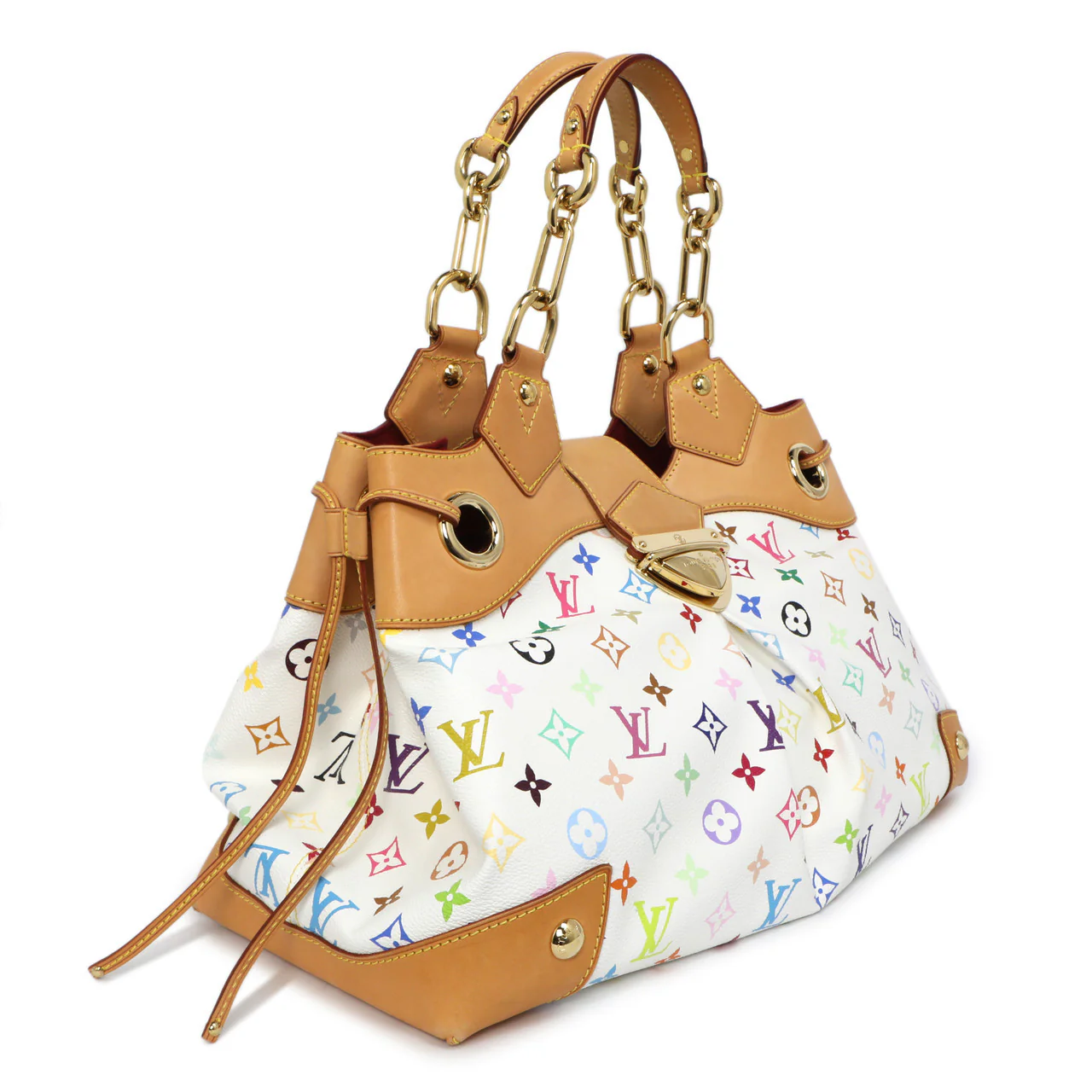 Louis Vuitton White Multicolor Ursula - Image 3