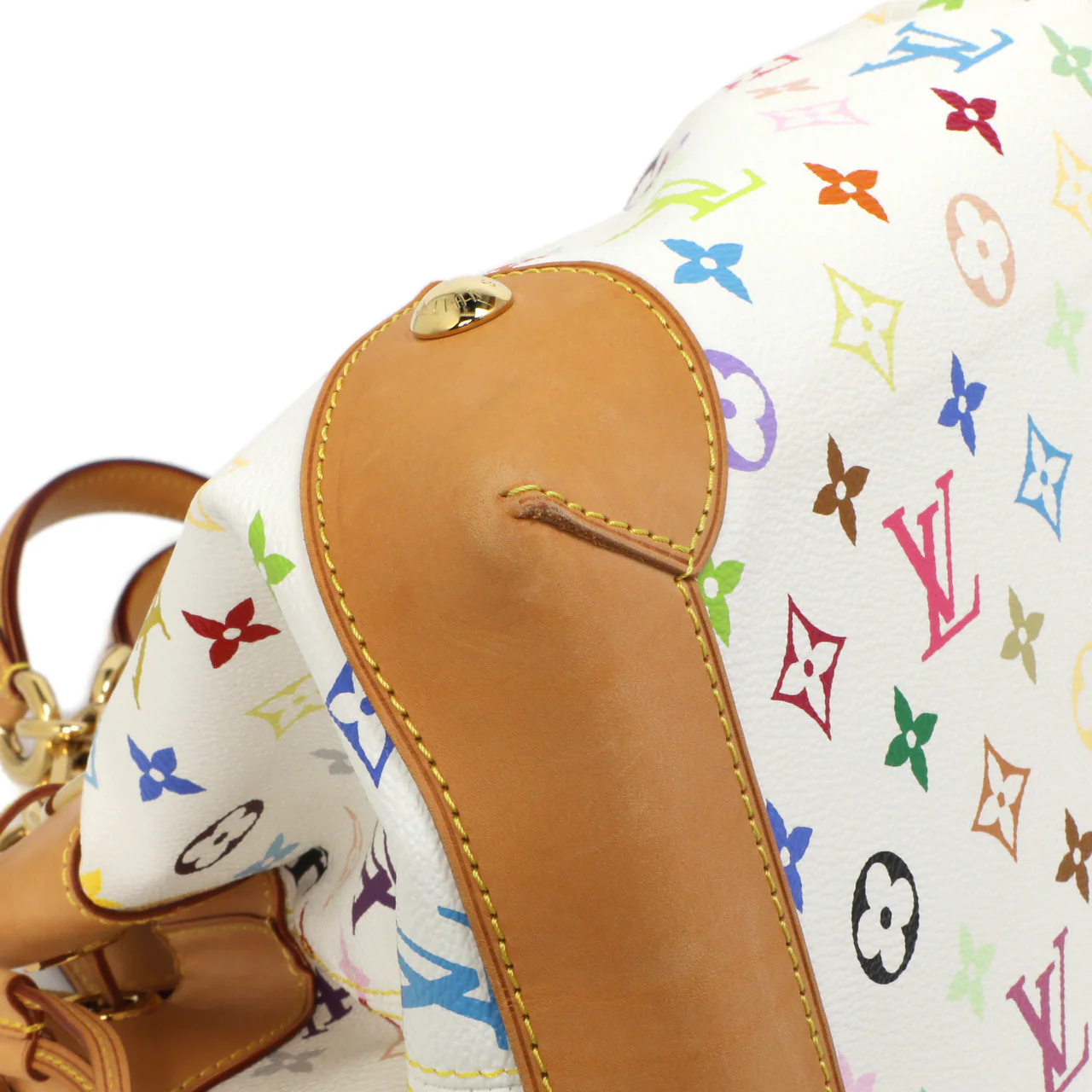 Louis Vuitton White Multicolor Ursula - Image 5