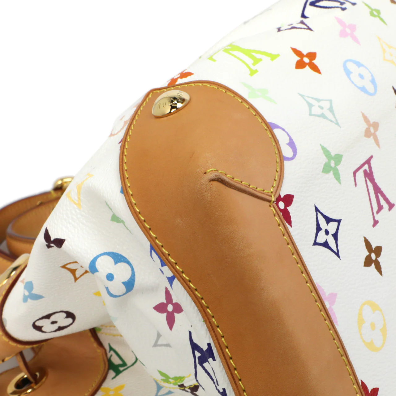Louis Vuitton White Multicolor Ursula - Image 7