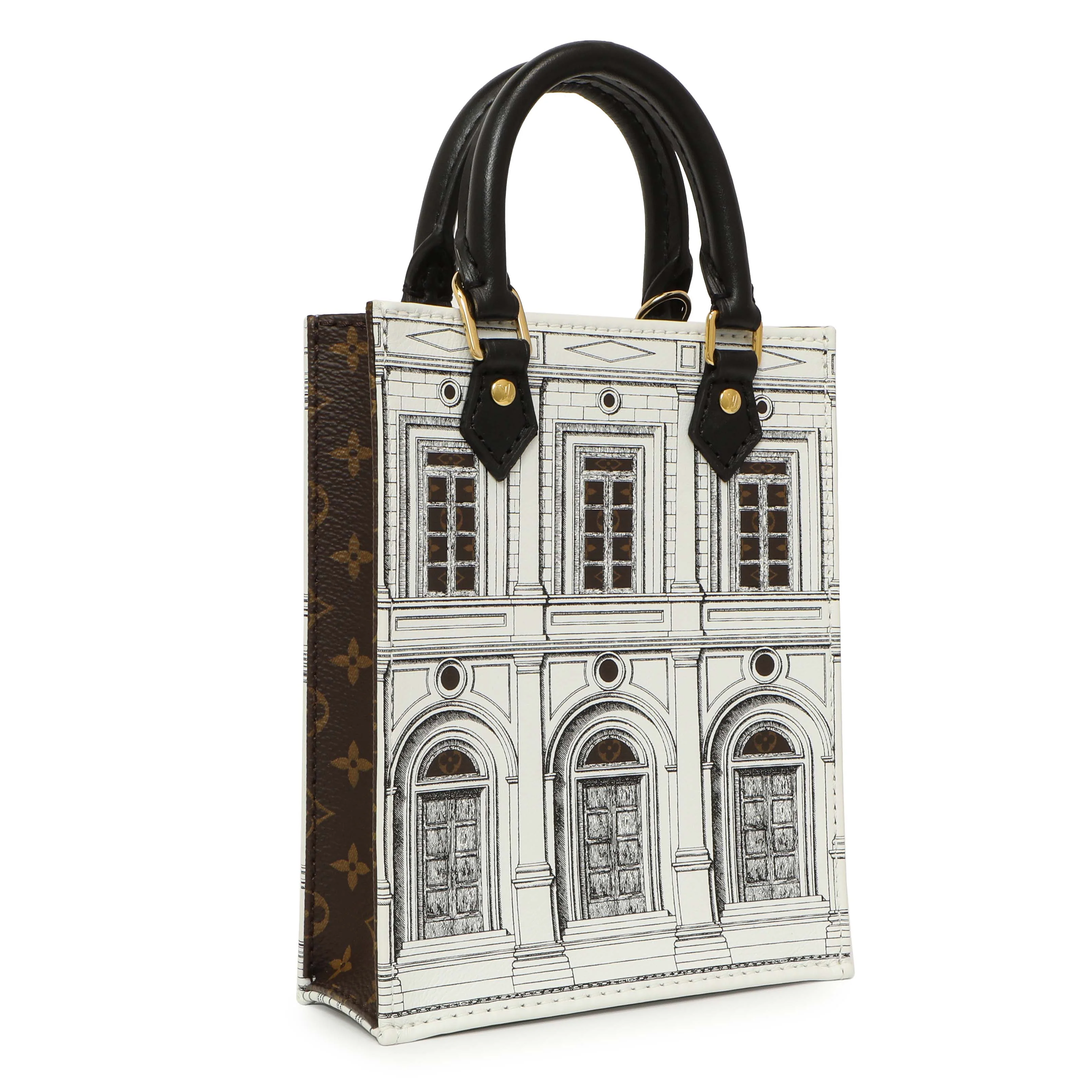 Louis Vuitton X Fornasetti Calfskin Architettura Petit Sac Plat - Image 2